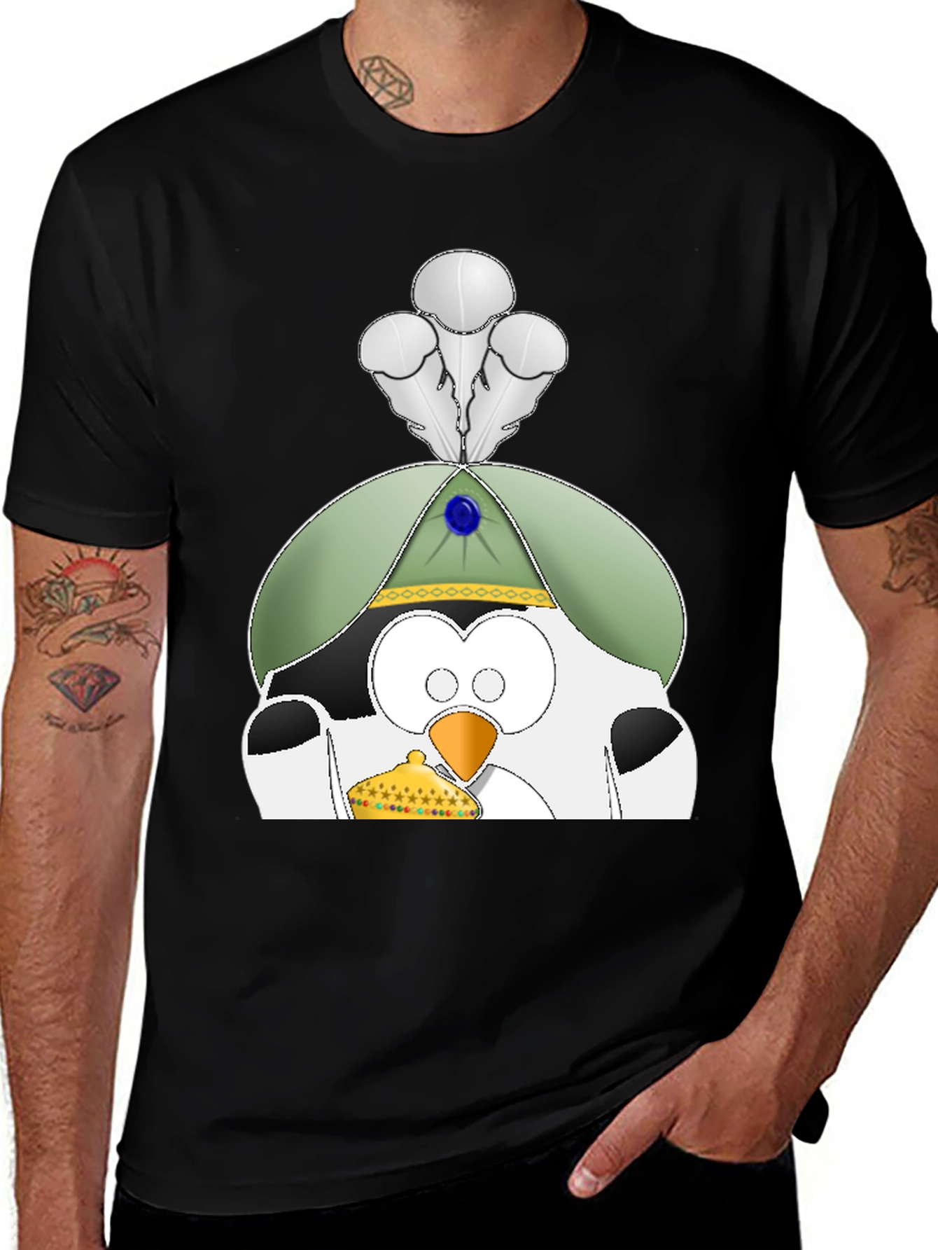Variant 21 of Whimsical Penguin T-Shirt