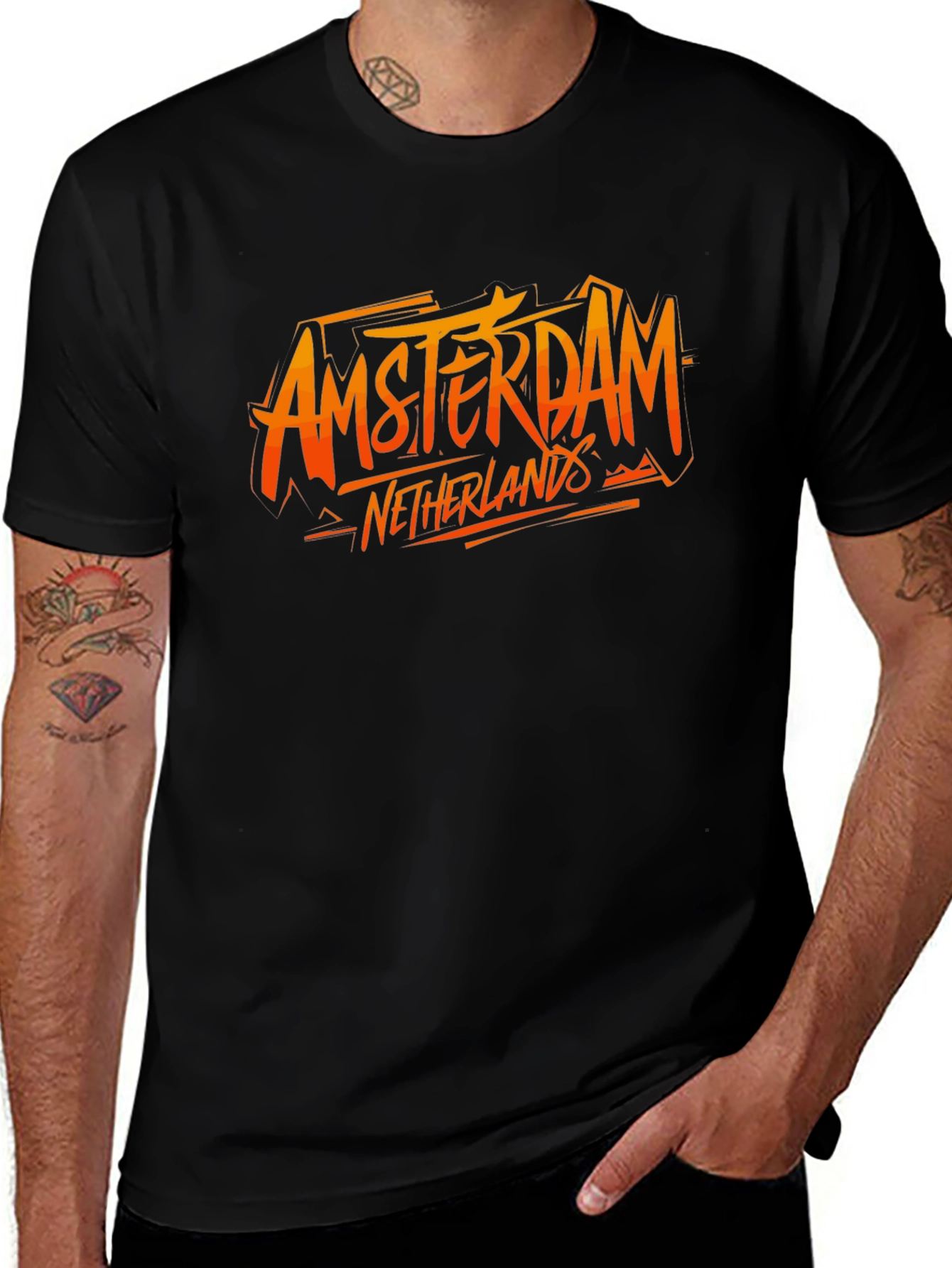 Amsterdam Netherlands Graphic T-Shirt