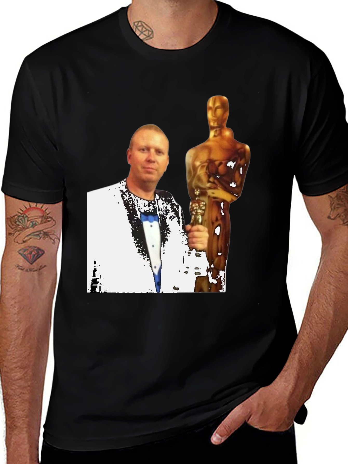 Variant 5 of Oscar Winner Graphic Tee - Black