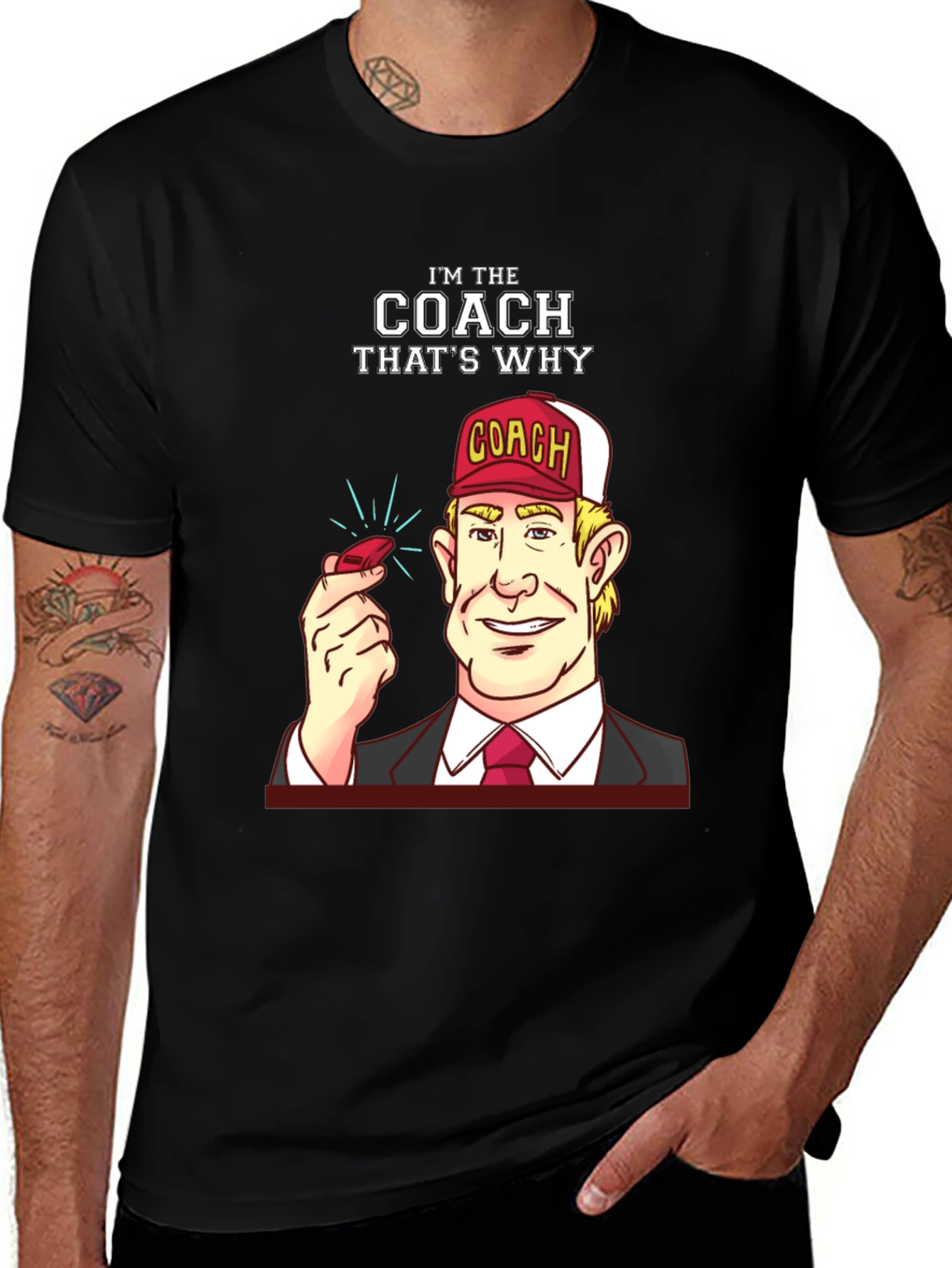 Variant 29 of I'm the Coach T-Shirt
