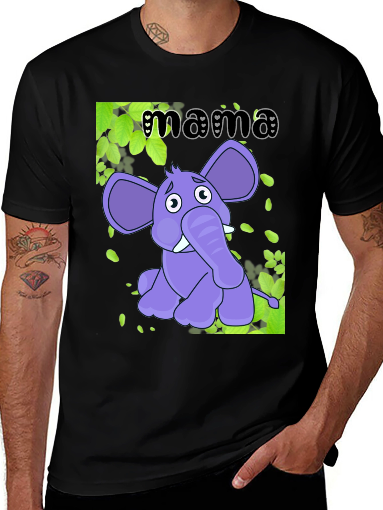 Variant 3 of Mama Elephant Graphic Tee