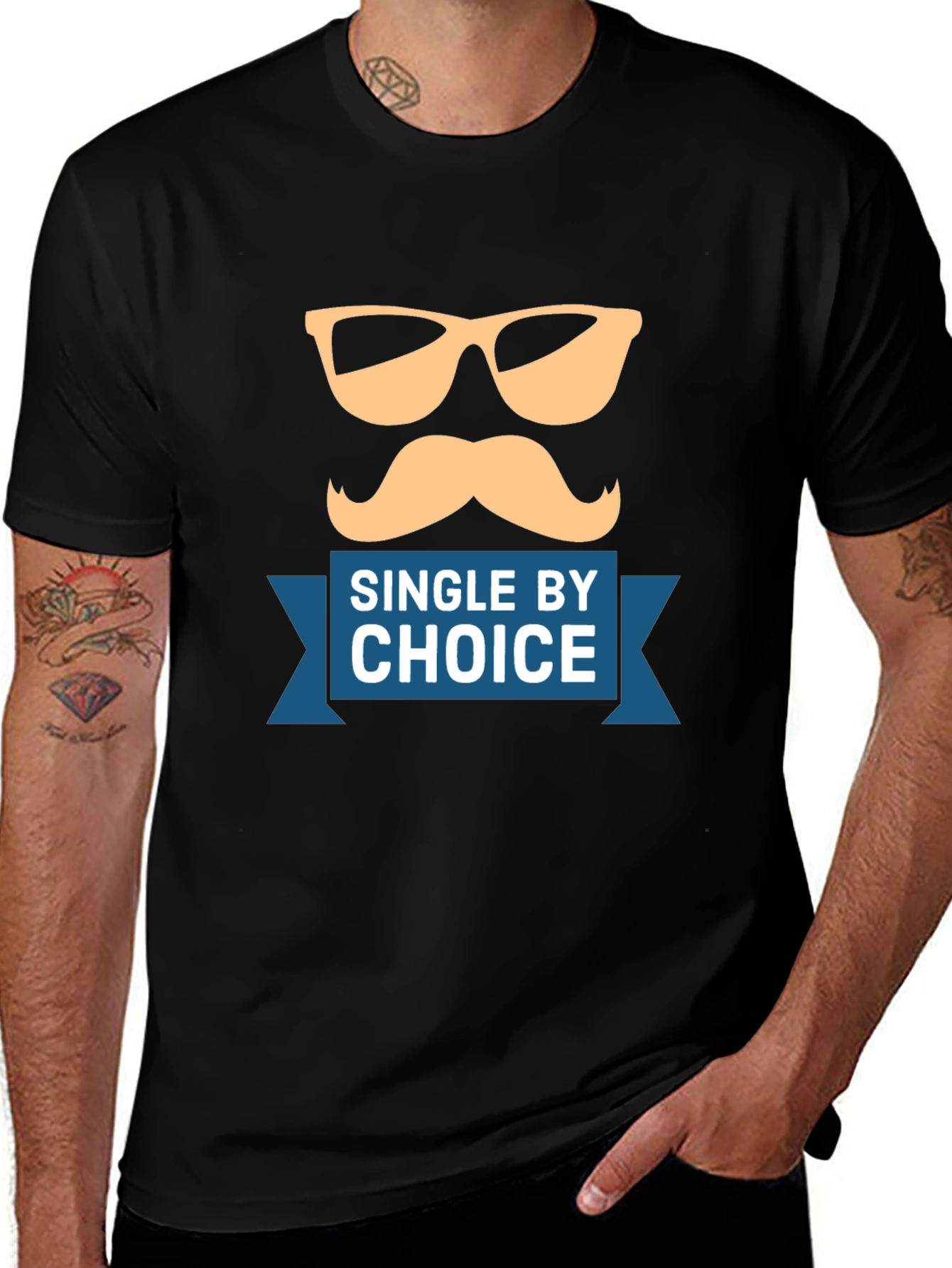 Variant 23 of Single By Choice T-Shirt - Funny Graphic Tee