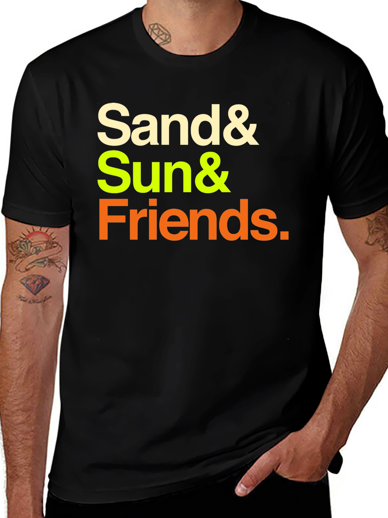 Variant 9 of Sand & Sun & Friends T-Shirt