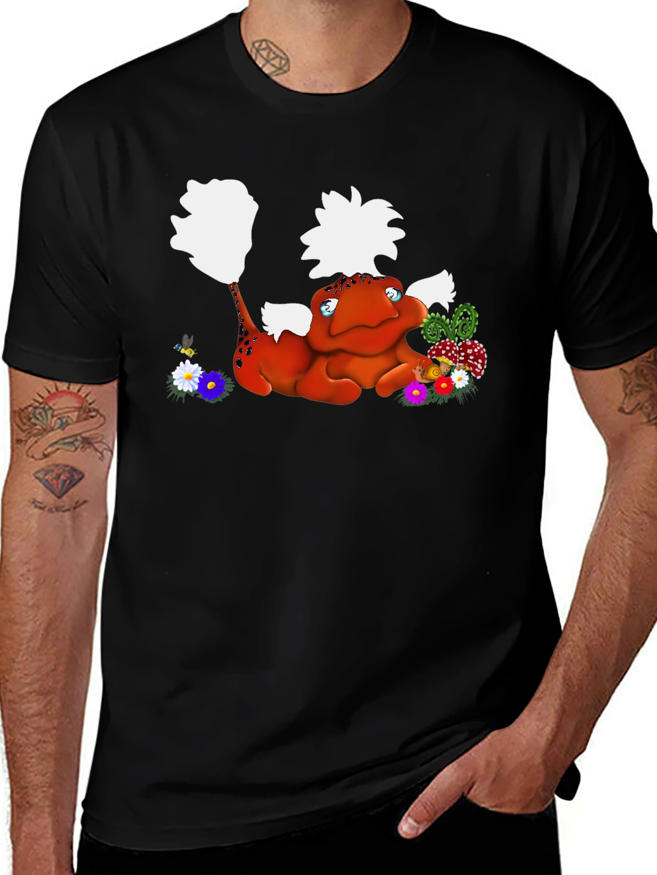 Variant 14 of Whimsical Creature Graphic Tee