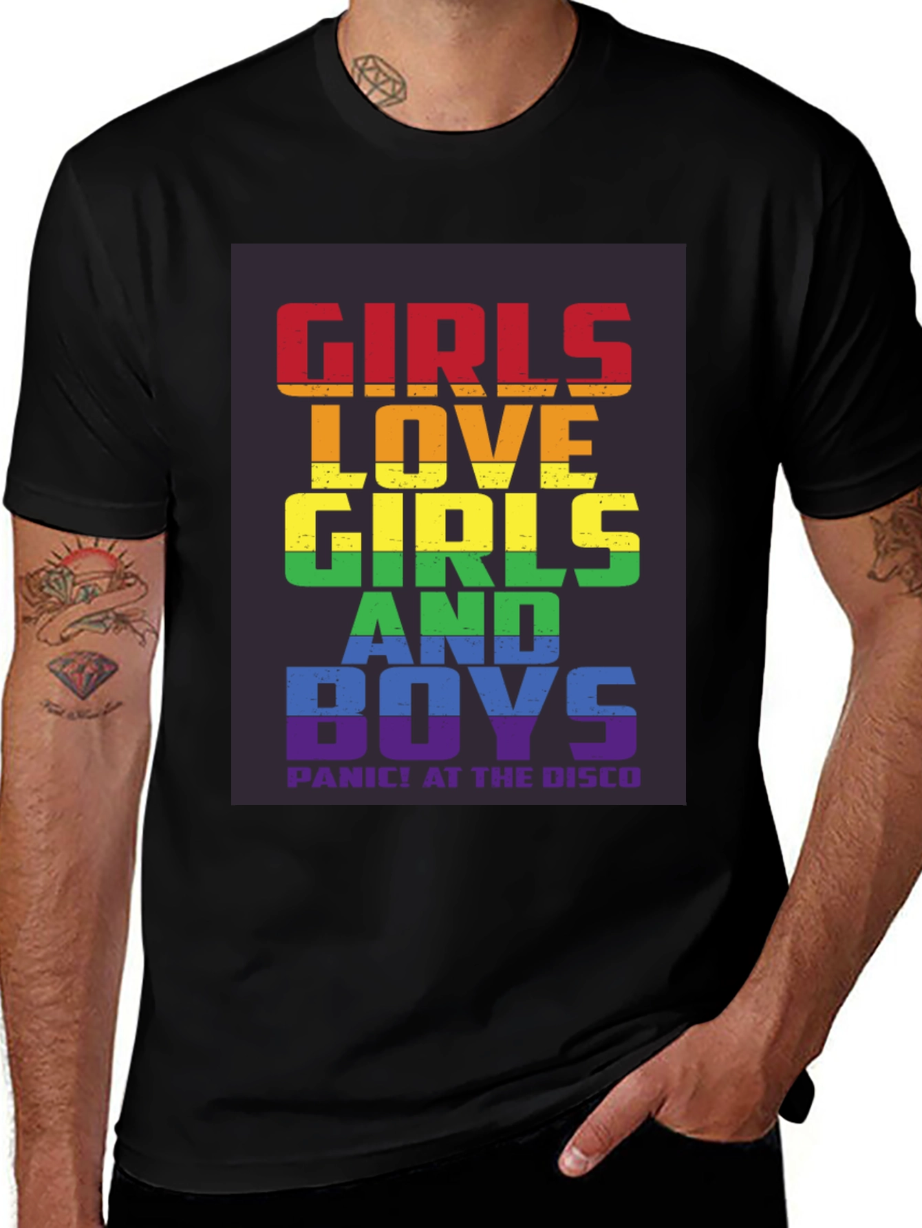 Variant 30 of Girls Love Girls and Boys T-Shirt