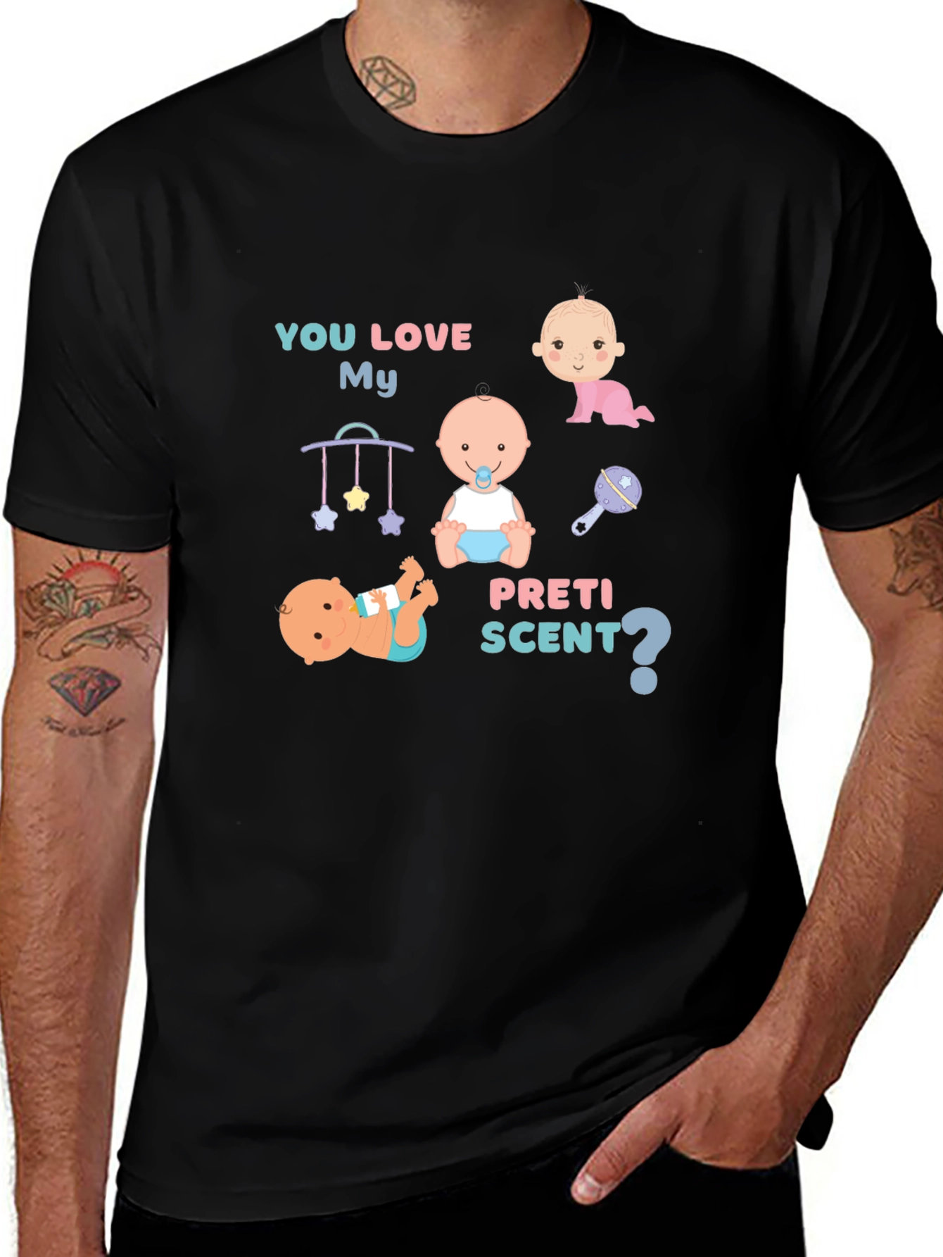 Variant 13 of Preti Scent T-Shirt: Cute Baby Graphic Tee