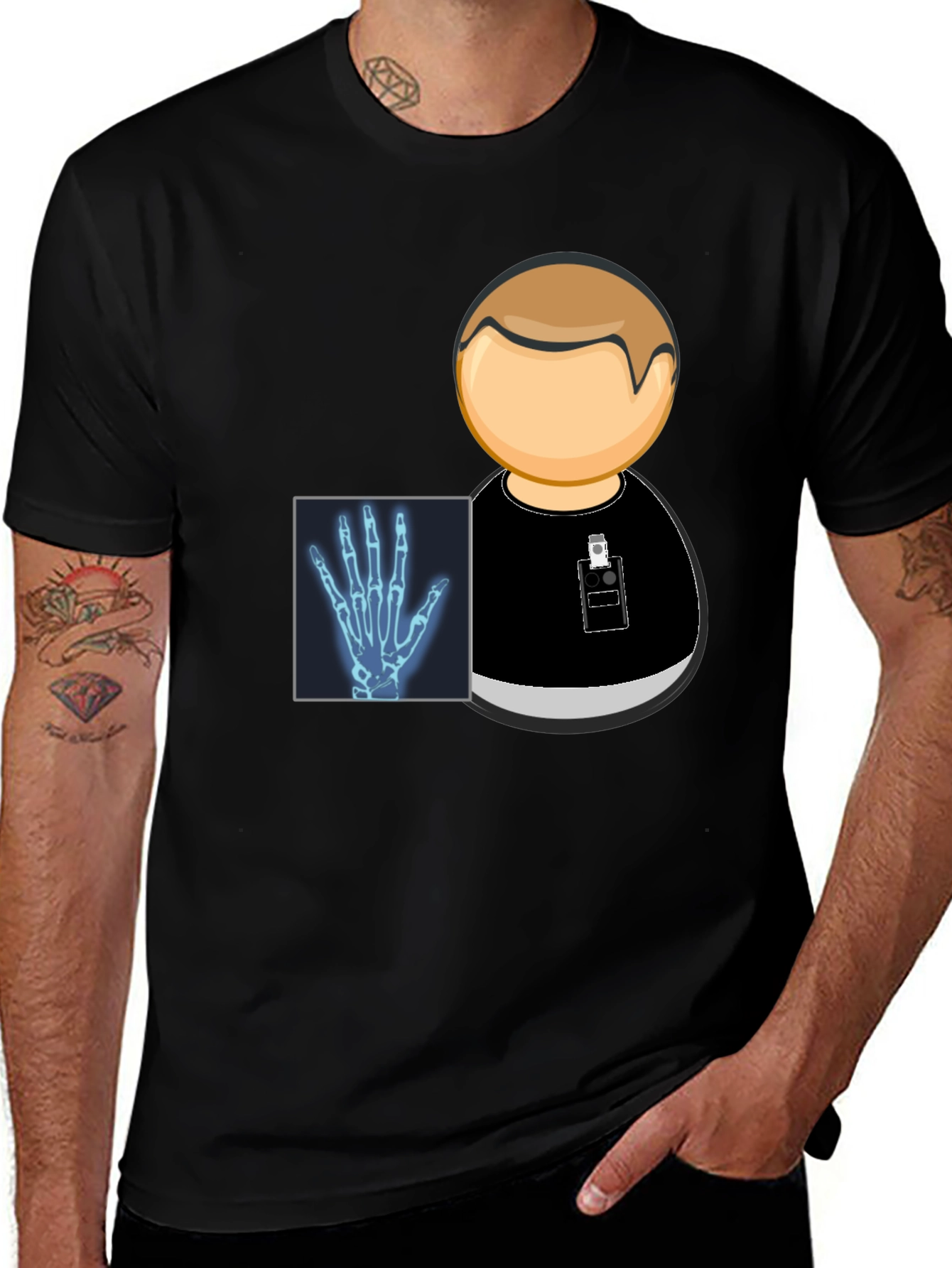Variant 11 of Medical Cartoon T-Shirt