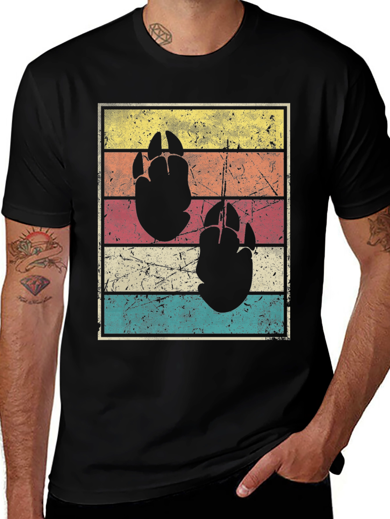 Variant 24 of Retro Gaming Mouse Graphic T-Shirt