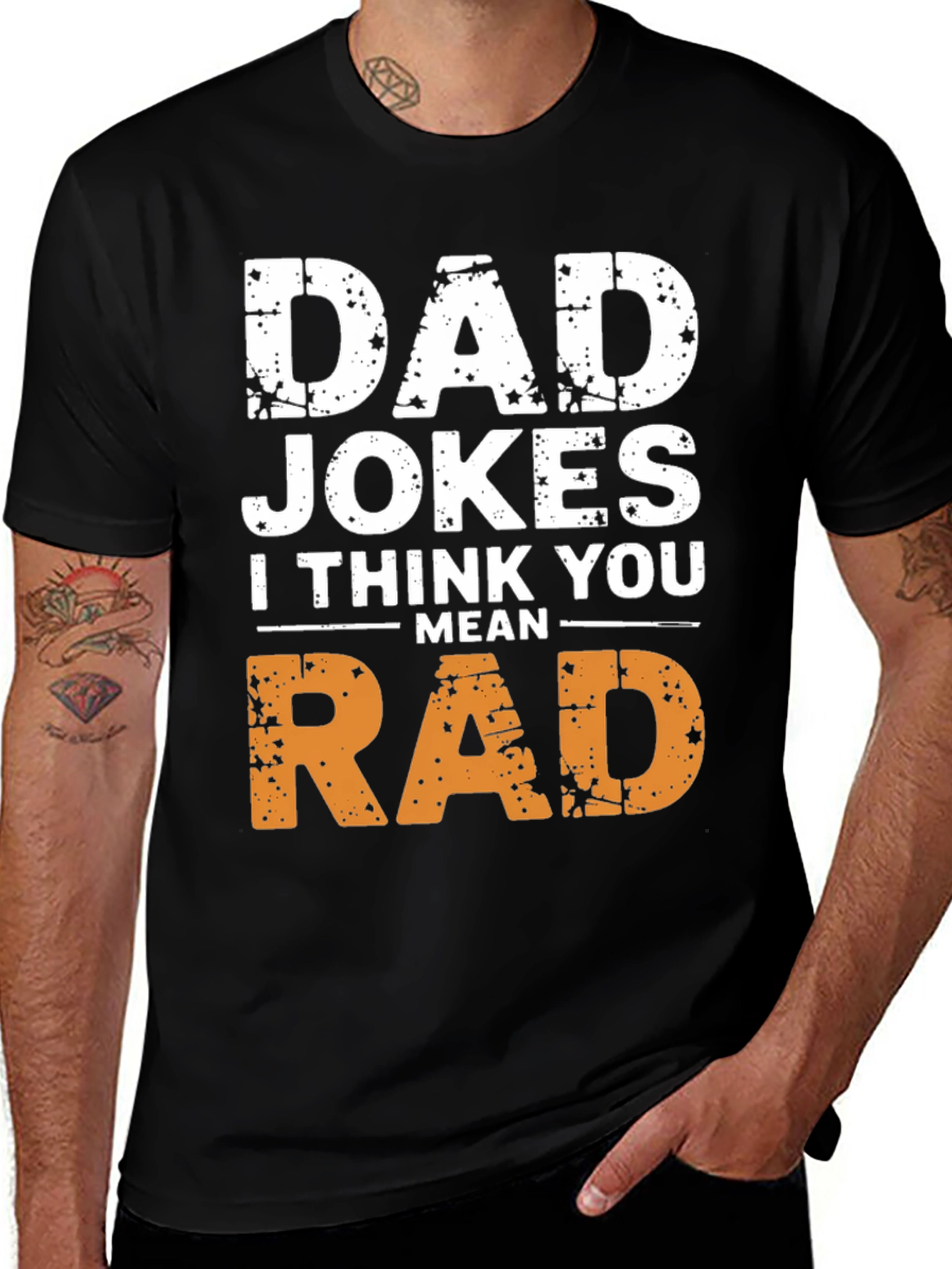 Variant 6 of Dad Jokes RAD T-Shirt