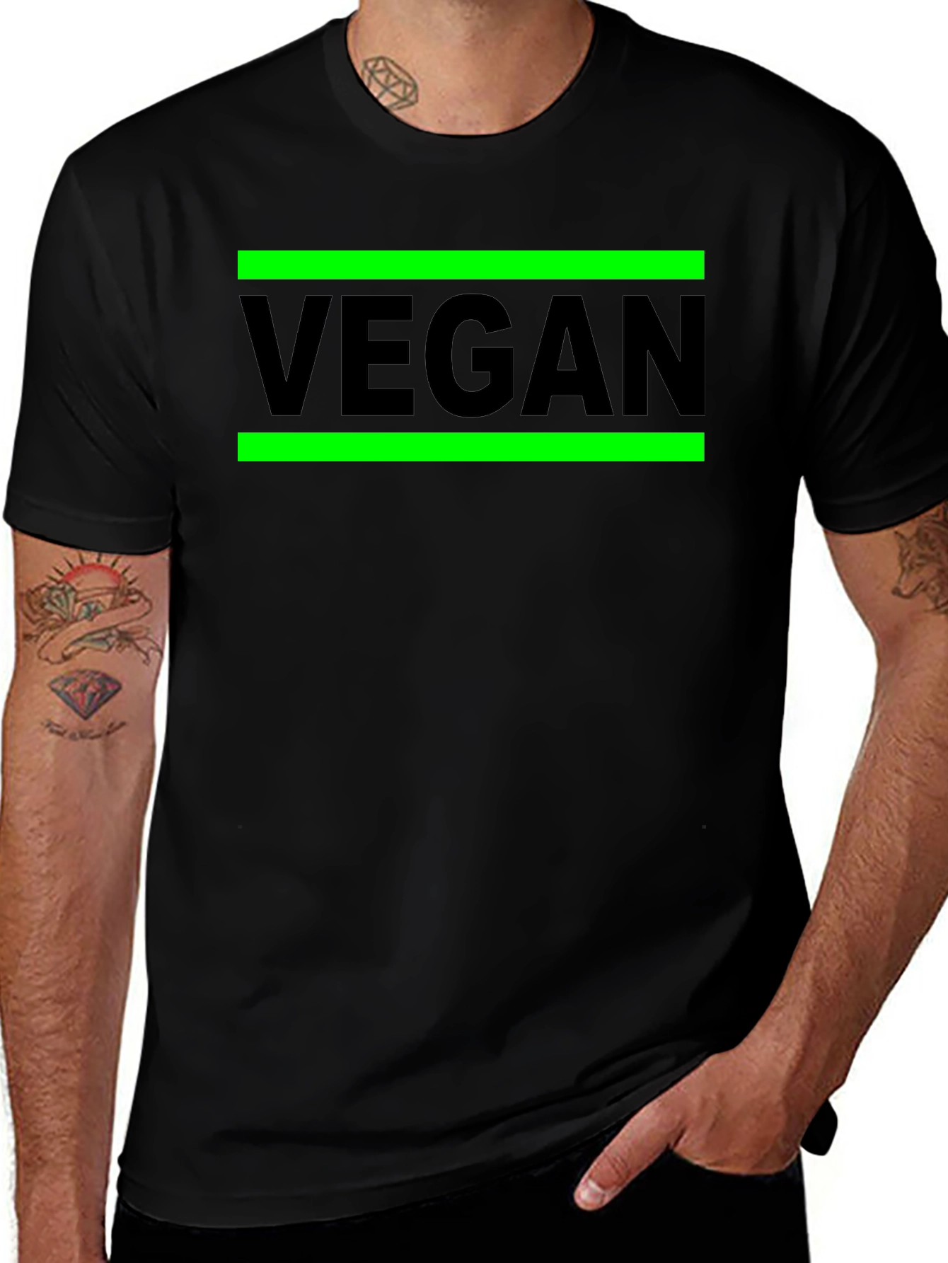 Variant 16 of Vegan Statement T-Shirt - Bold Design, Comfortable Fit