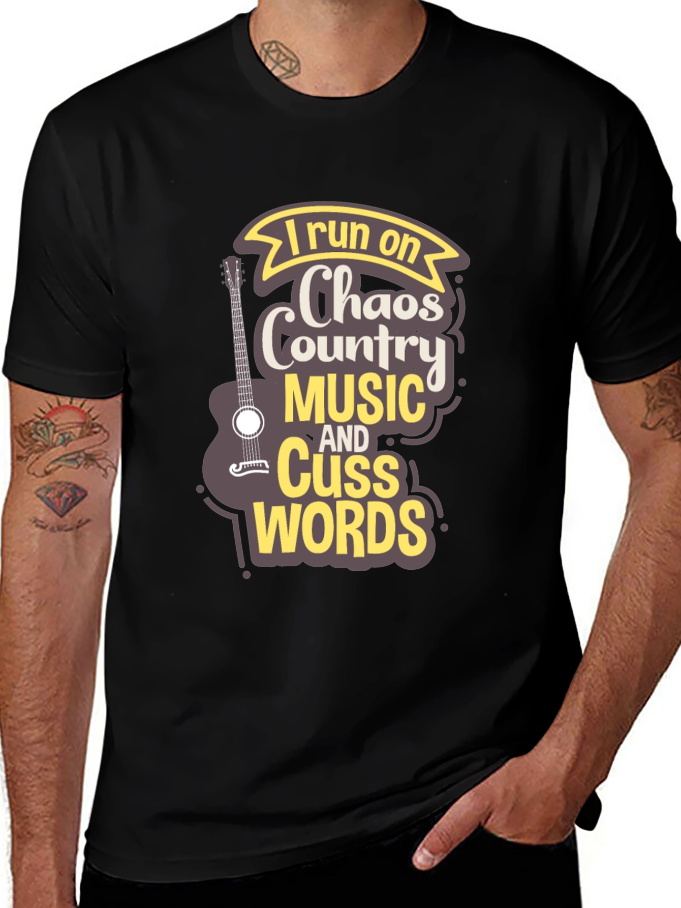 Variant 8 of Chaos Country Music Graphic Tee