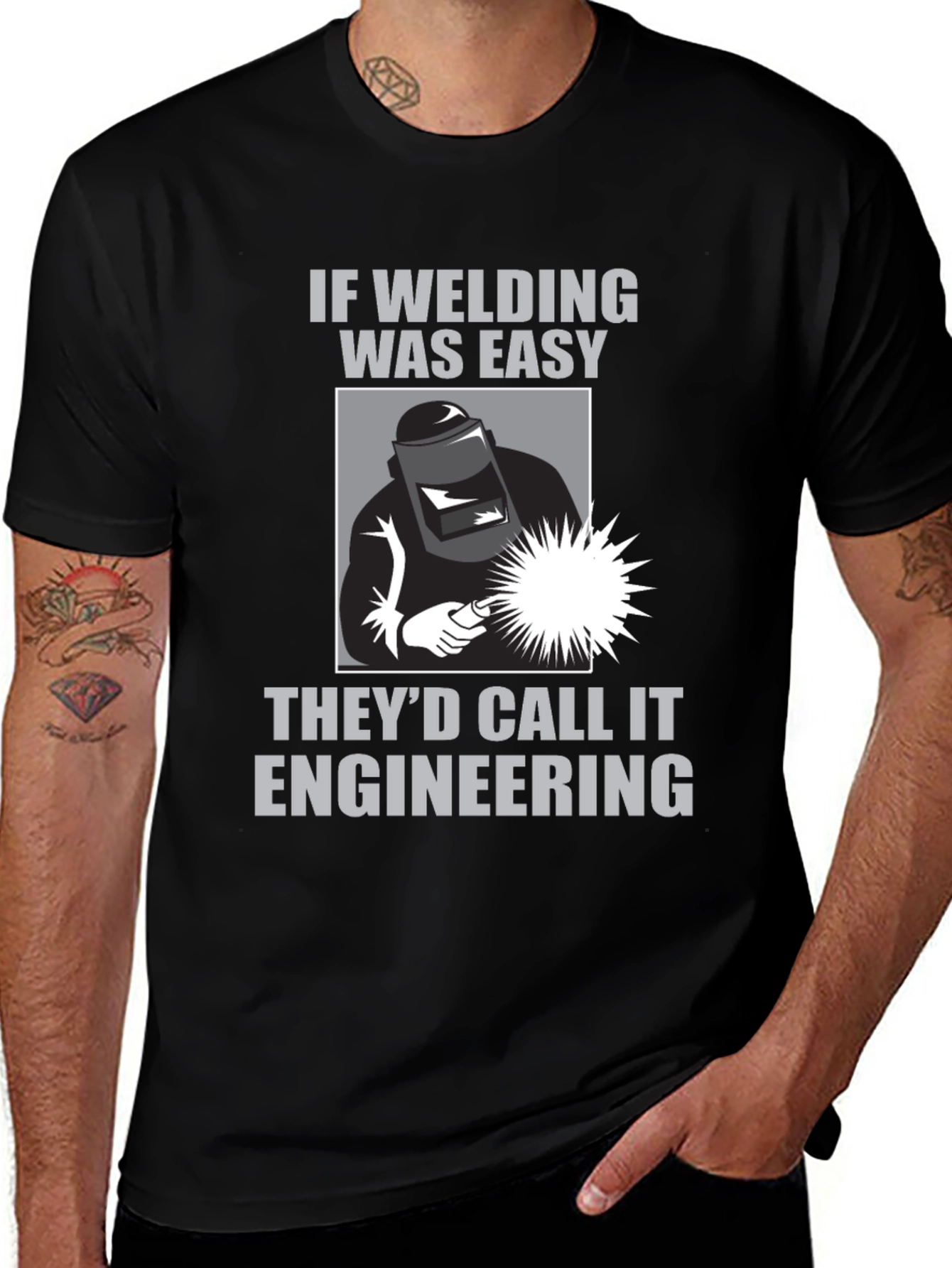Variant 30 of Funny Welding T-Shirt - Engineering Humor Tee