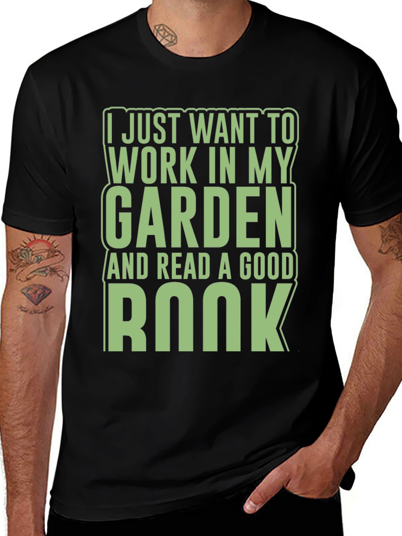 Variant 9 of Gardening Book Lover T-Shirt