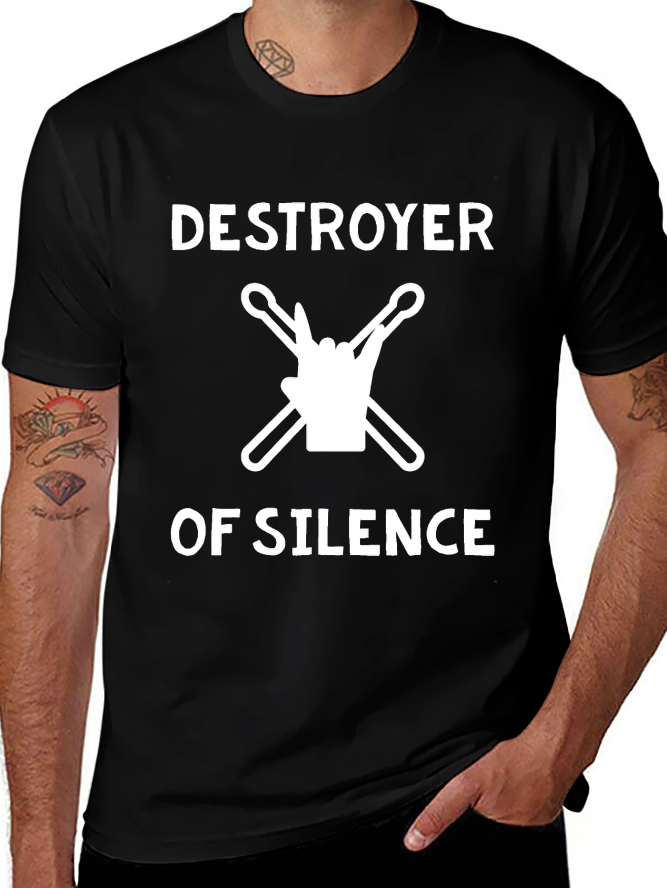 Variant 25 of Destroyer of Silence Graphic Tee