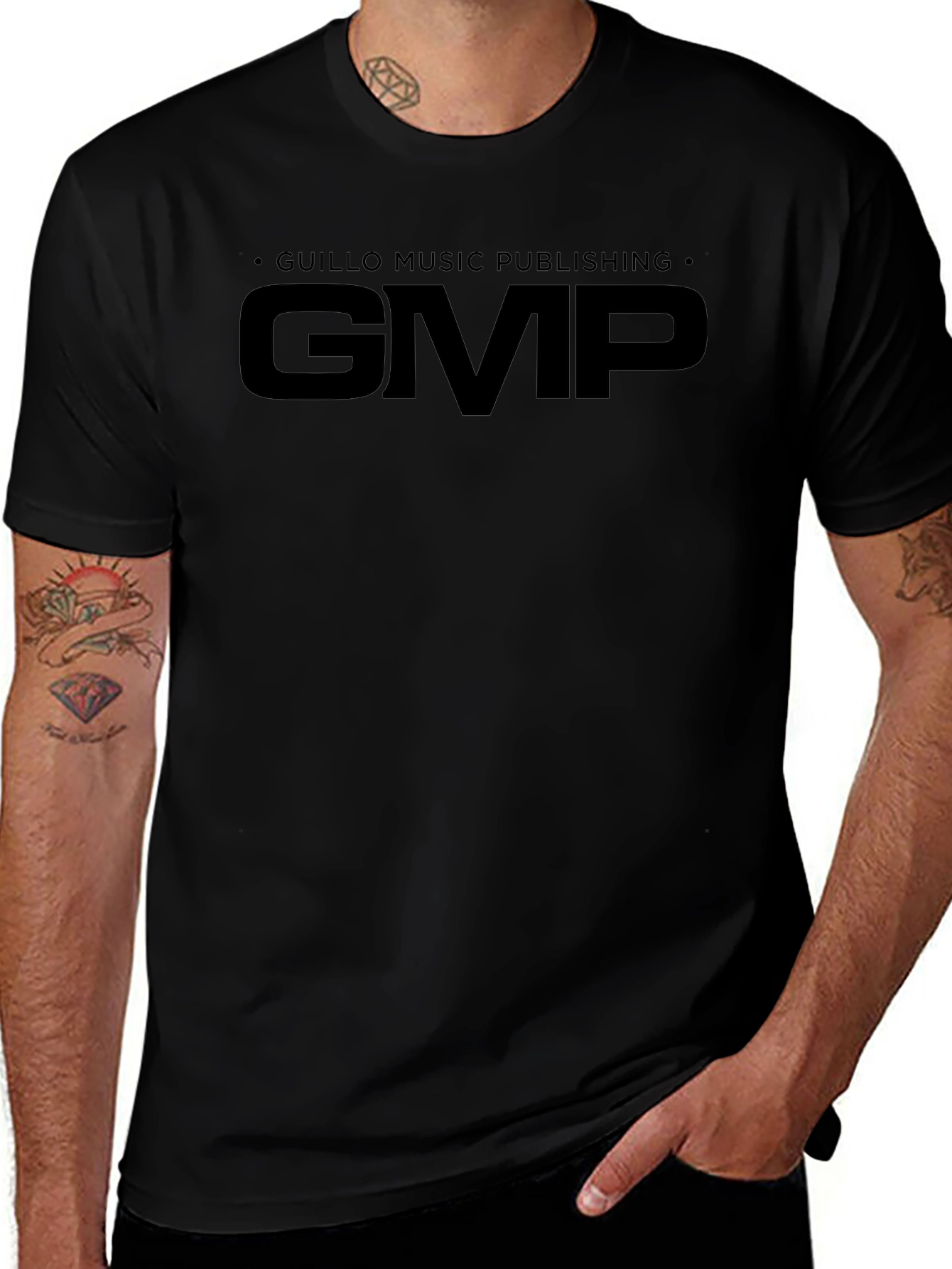 Guillo Music Publishing GMP Black T-Shirt