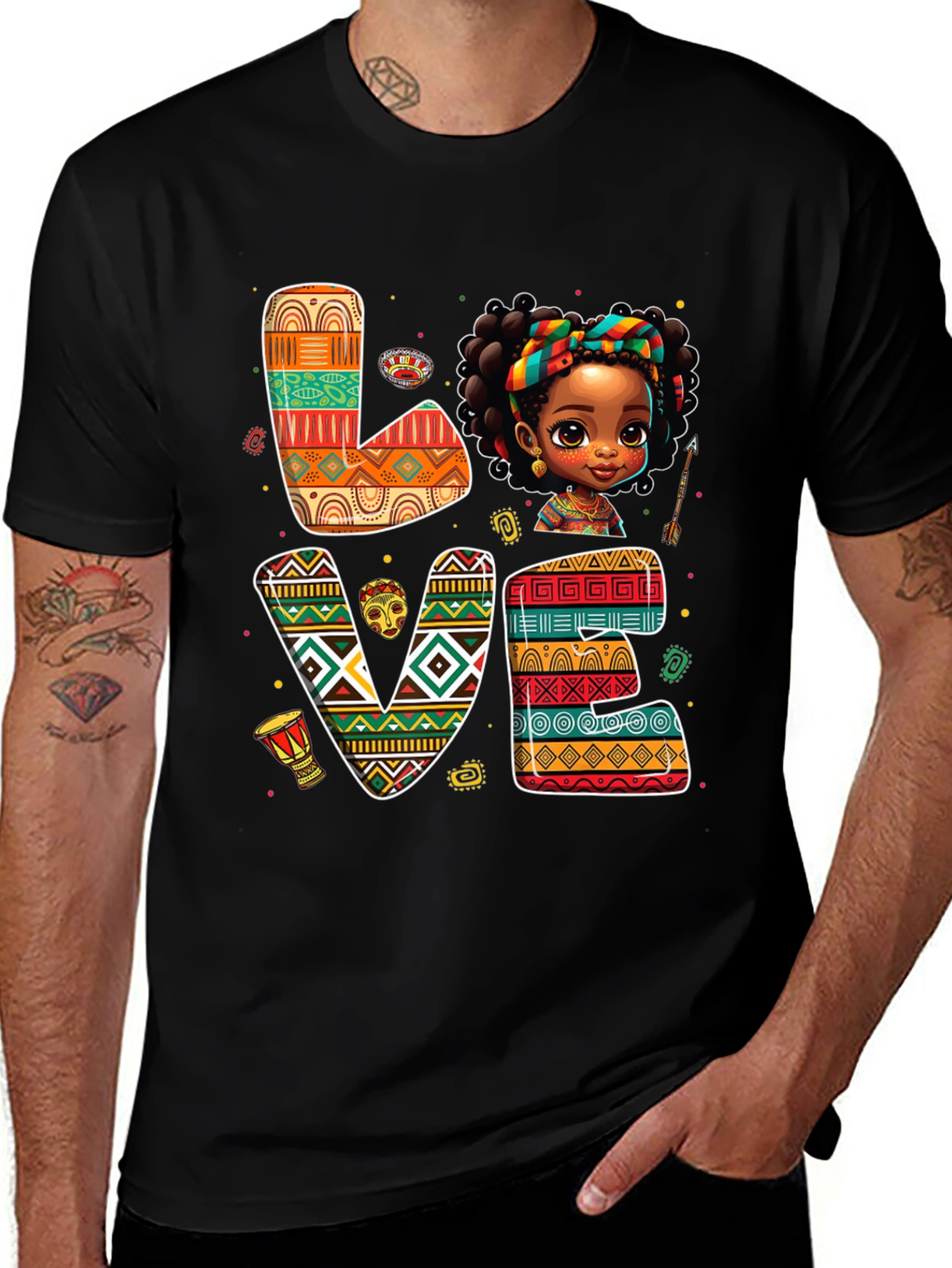 Love African Culture T-Shirt