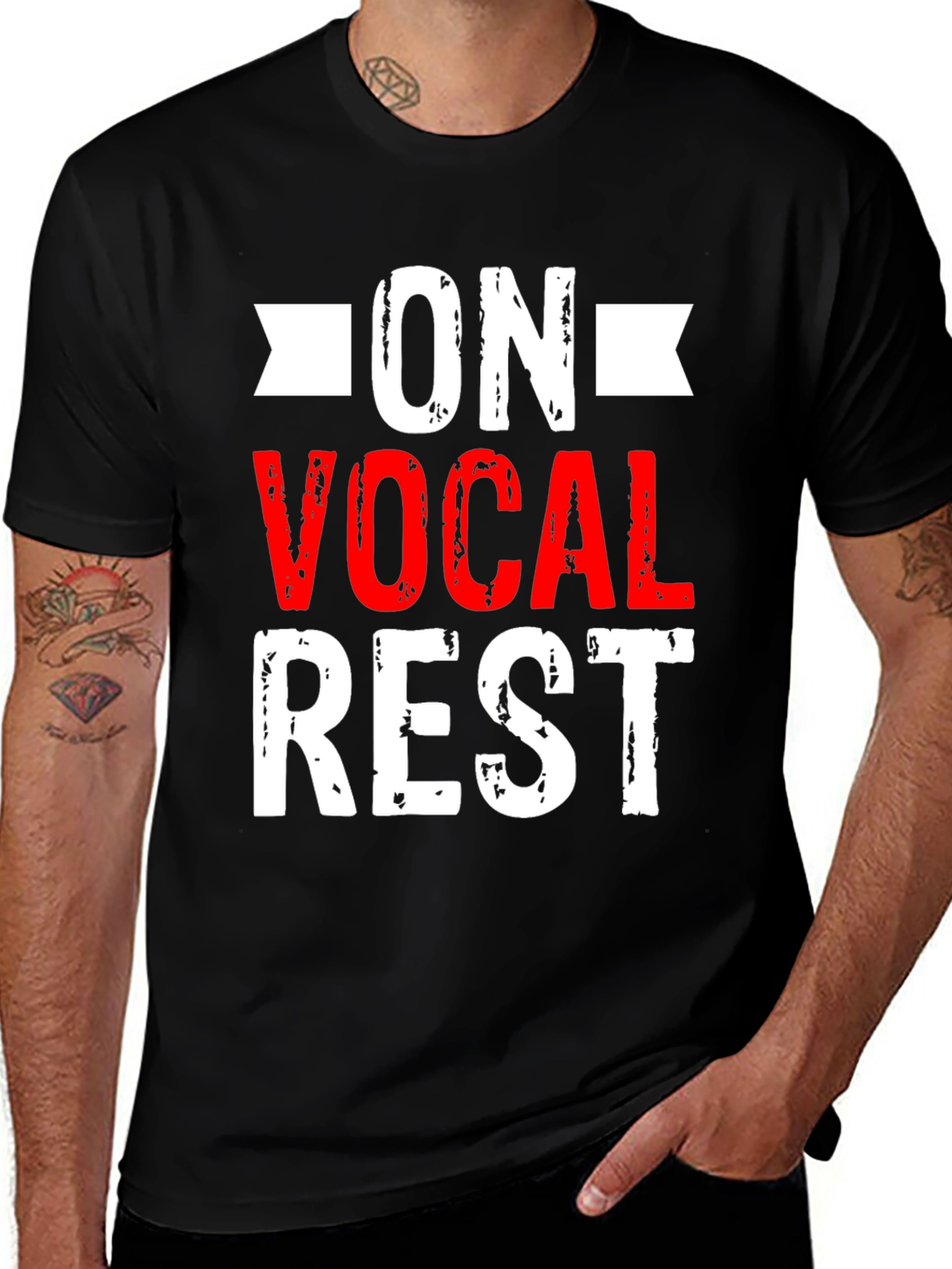 Variant 30 of On Vocal Rest Graphic T-Shirt