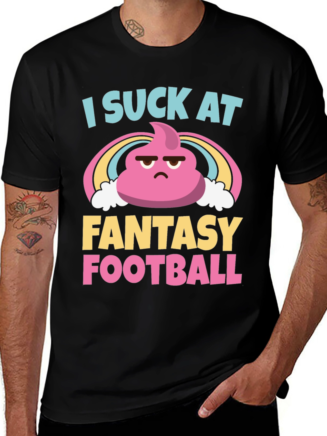 Variant 16 of I Suck At Fantasy Football T-Shirt - Unisex
