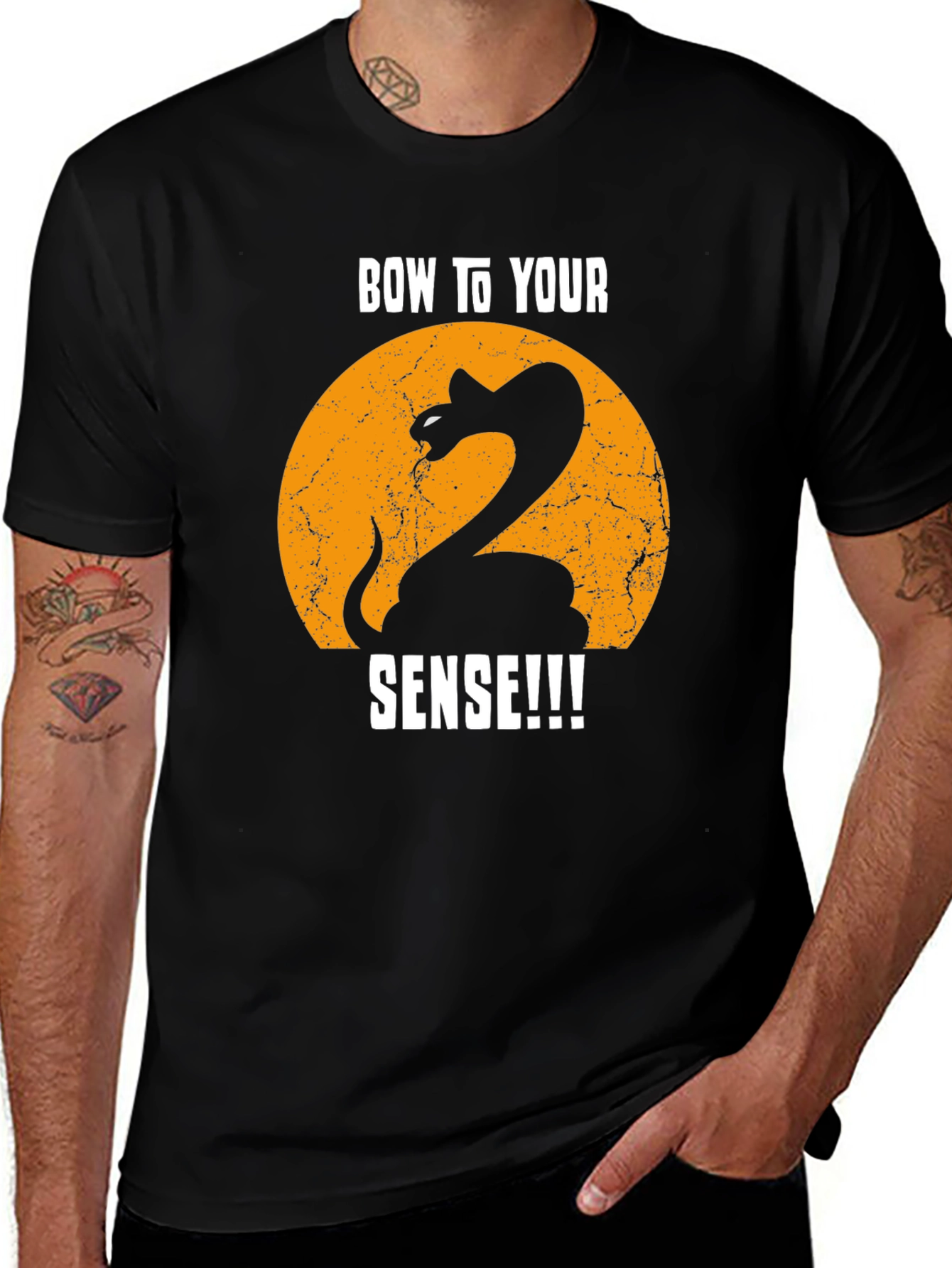Variant 28 of Cobra Kai Inspired "Bow To Your Sensei" Graphic T-Shirt