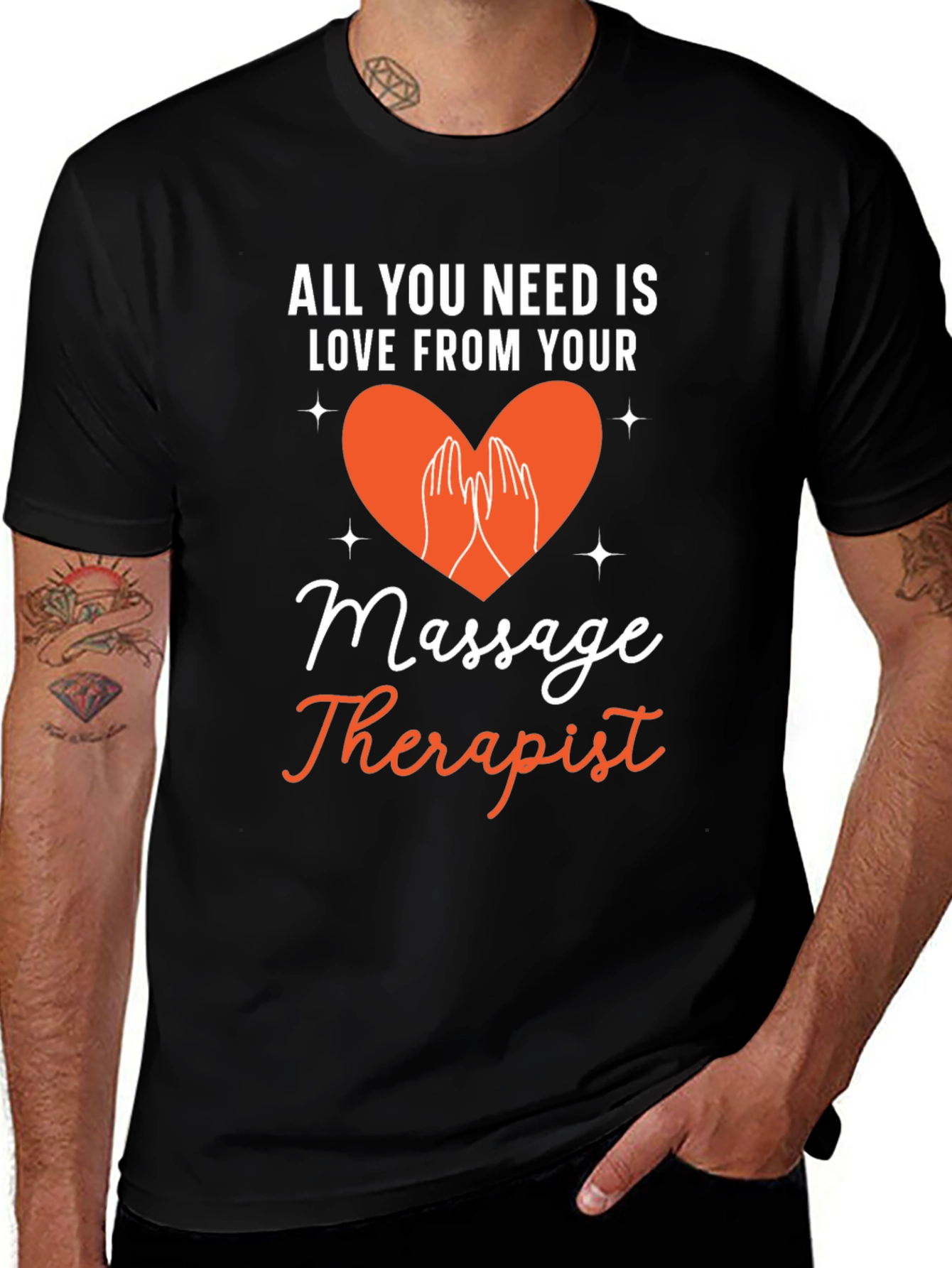 Variant 30 of Massage Therapist Love T-Shirt