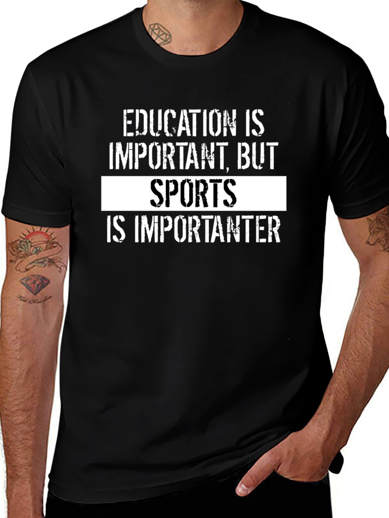 Variant 28 of Funny Education Sports T-Shirt