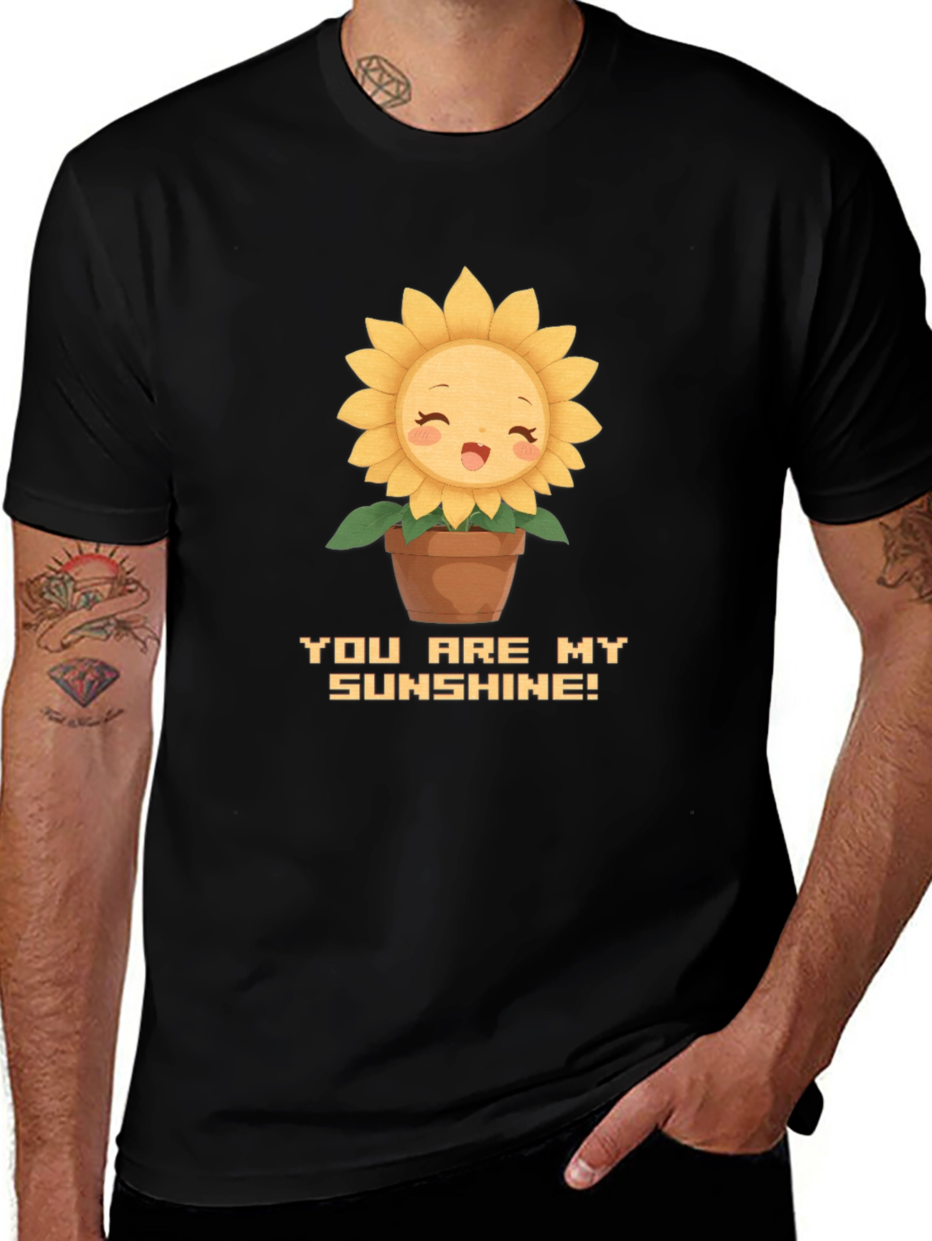 Variant 12 of Cute Sunflower You Are My Sunshine Graphic T-Shirt
