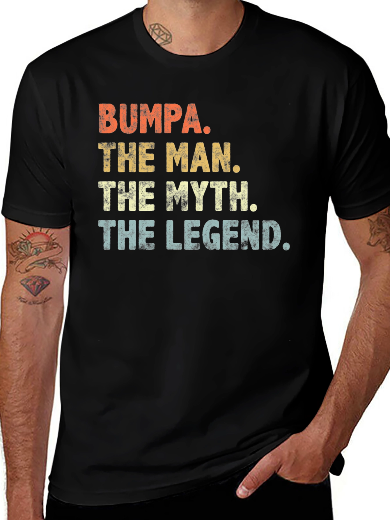Variant 21 of Bumpa The Man The Myth The Legend Graphic T-Shirt