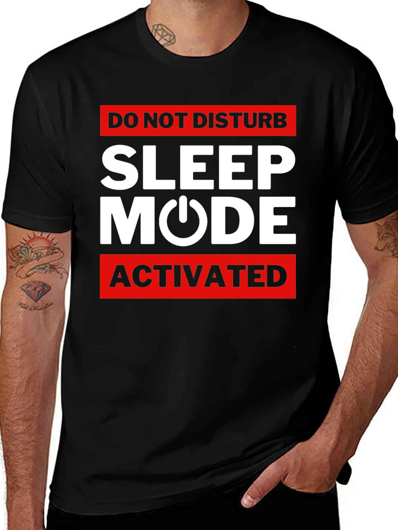 Variant 27 of Sleep Mode Activated T-Shirt