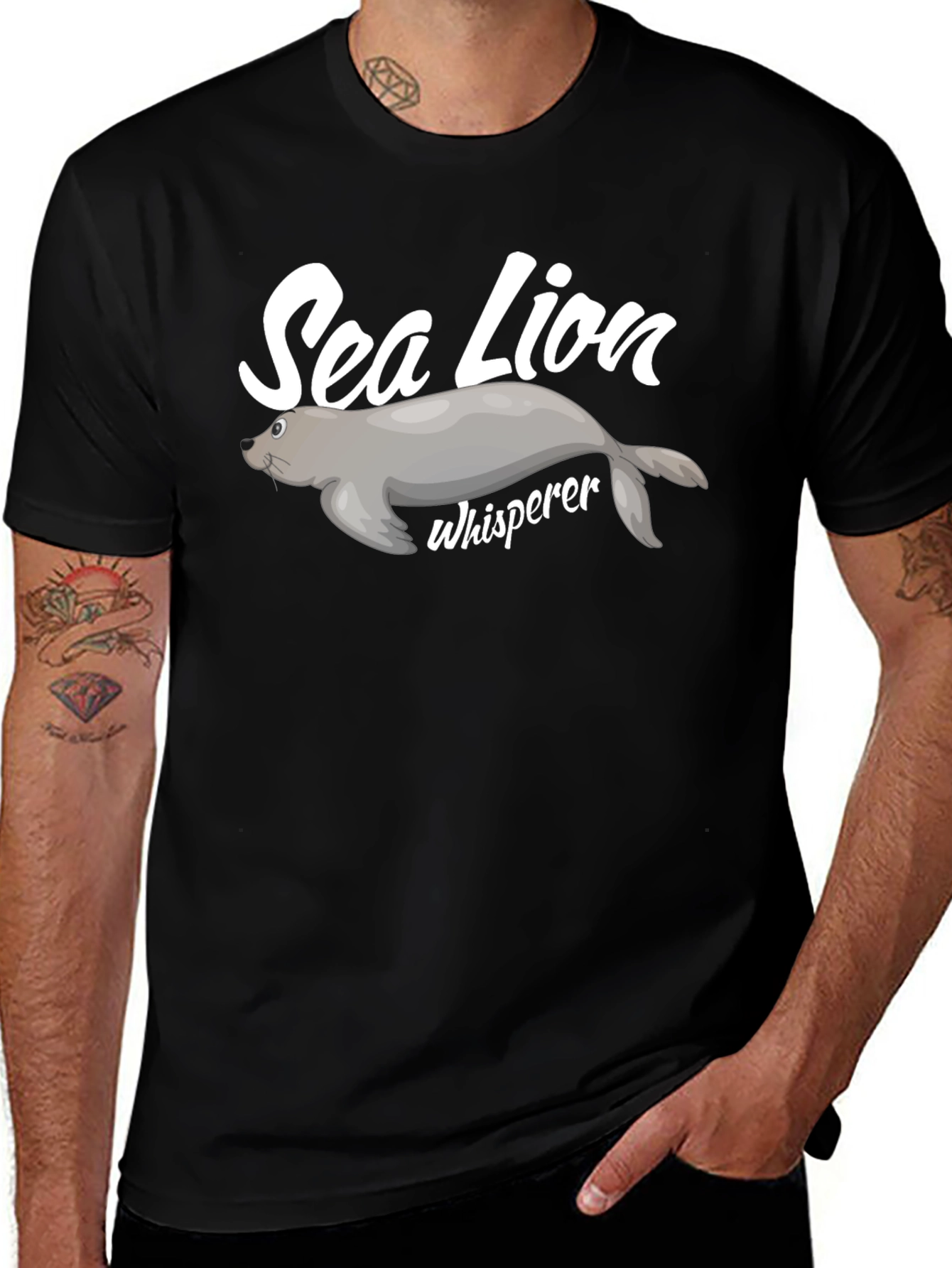 Variant 6 of Sea Lion Whisperer T-Shirt
