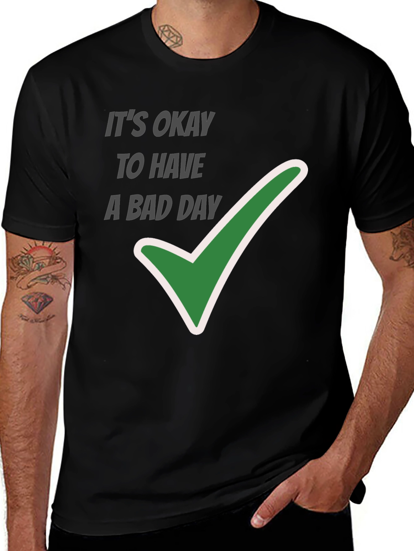 Variant 15 of It's Okay To Have A Bad Day Graphic Tee