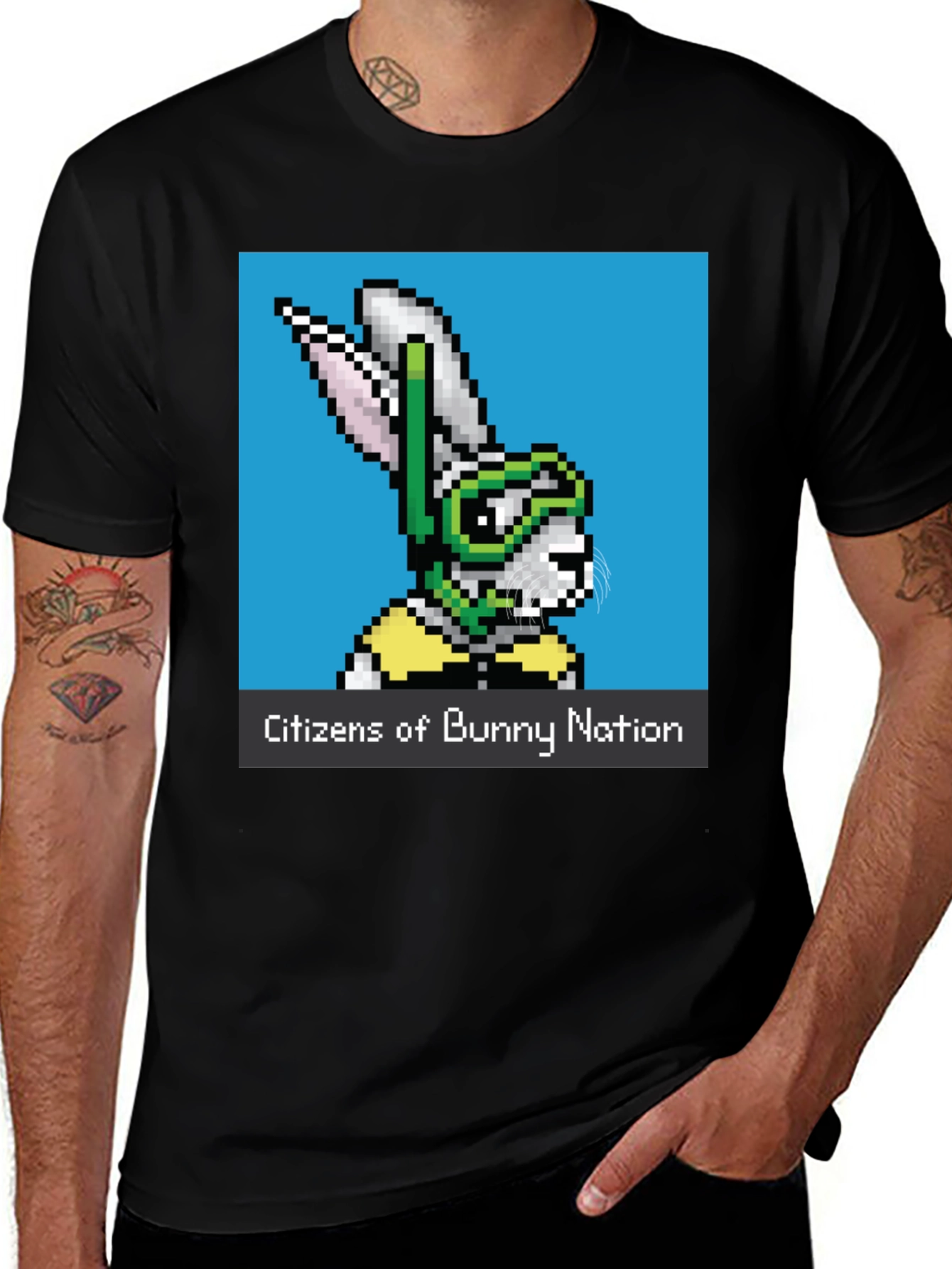 Variant 23 of Citizens of Bunny Nation T-Shirt