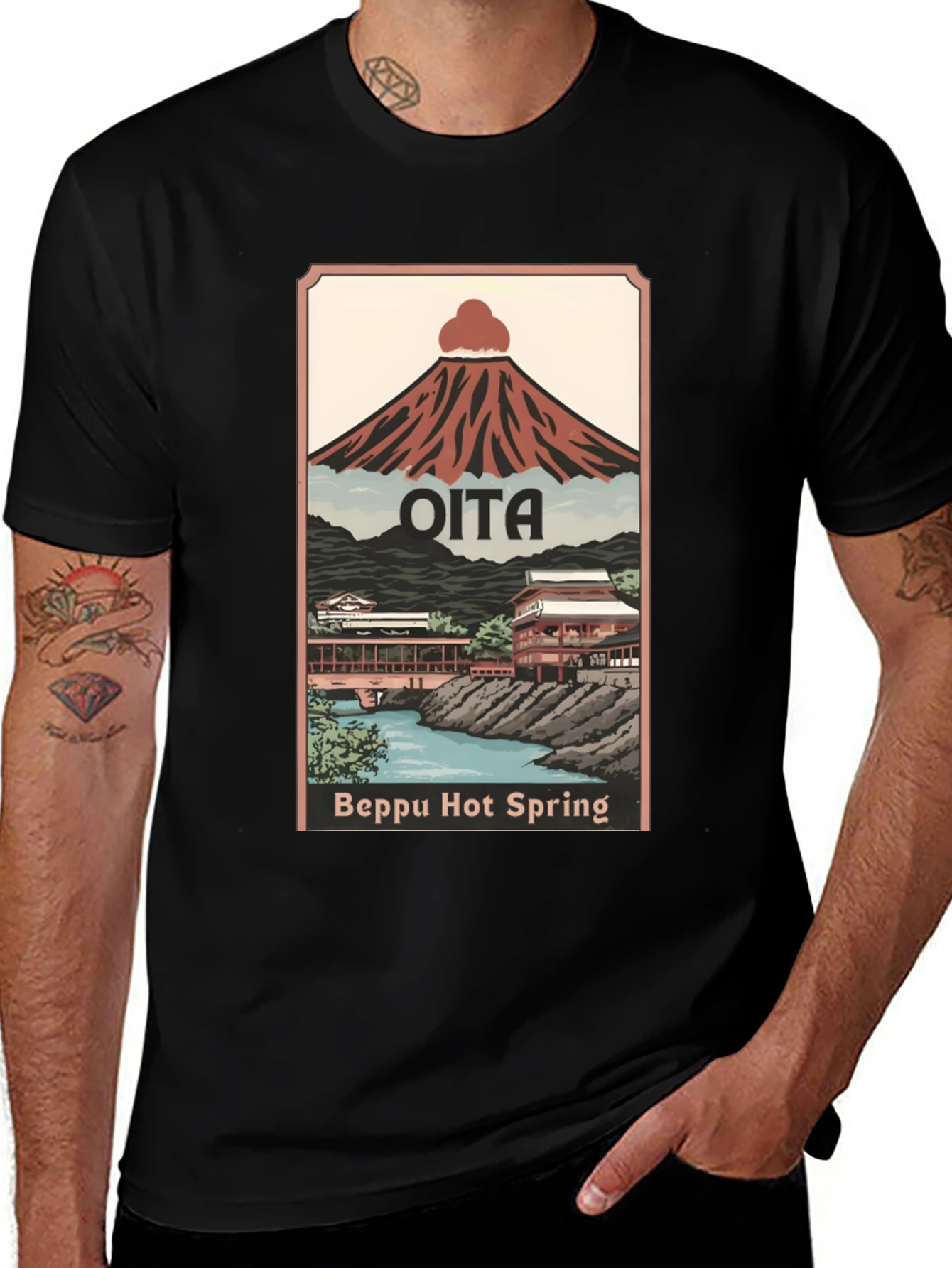 Oita Beppu Hot Spring T-Shirt