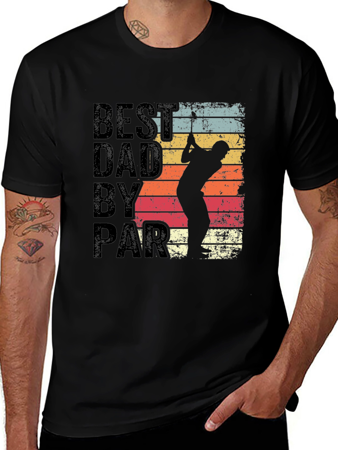 Variant 23 of Best Dad By Par Golf T-Shirt