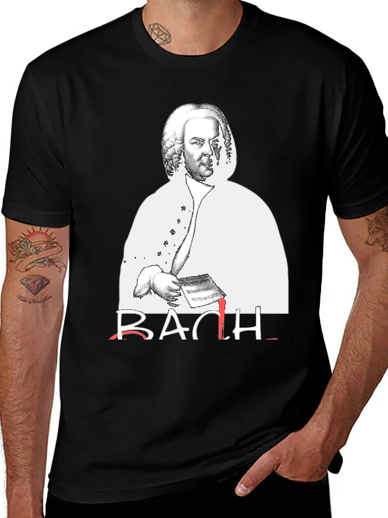 Bach T-Shirt - Classic Music Apparel