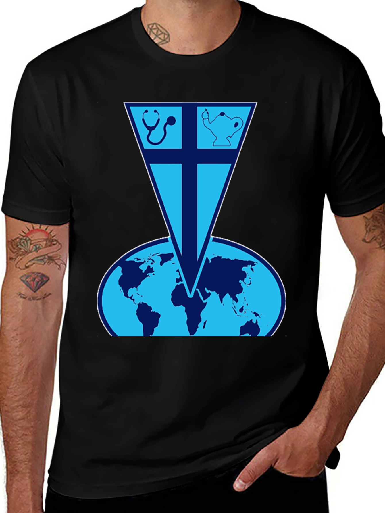 Variant 24 of Medical Missions T-Shirt | Global Health & Care