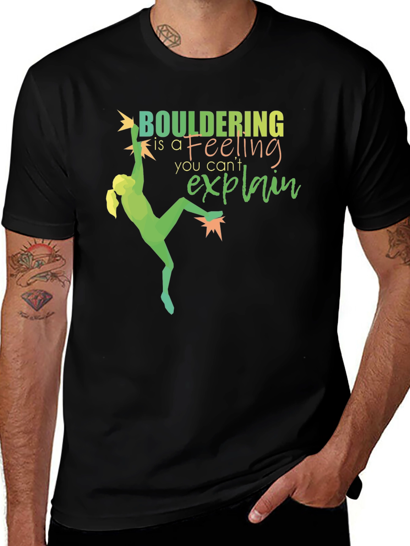 Variant 7 of Bouldering Feeling Unisex T-Shirt