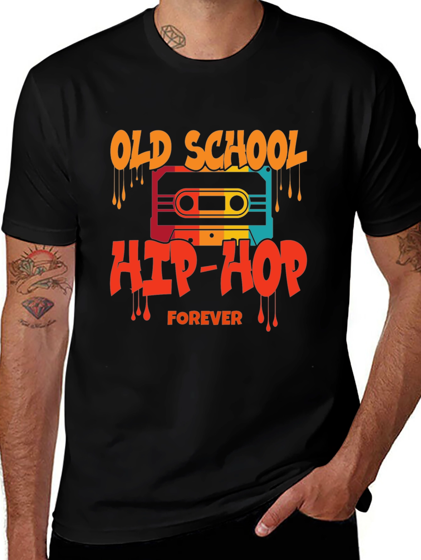 Variant 8 of Old School Hip-Hop Forever T-Shirt