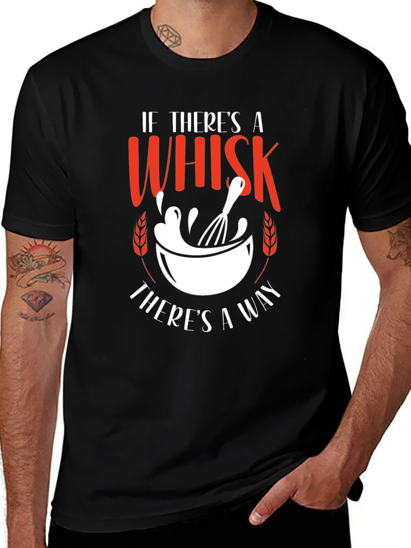 Variant 6 of Whisk Way Graphic Tee - Baking Humor T-Shirt