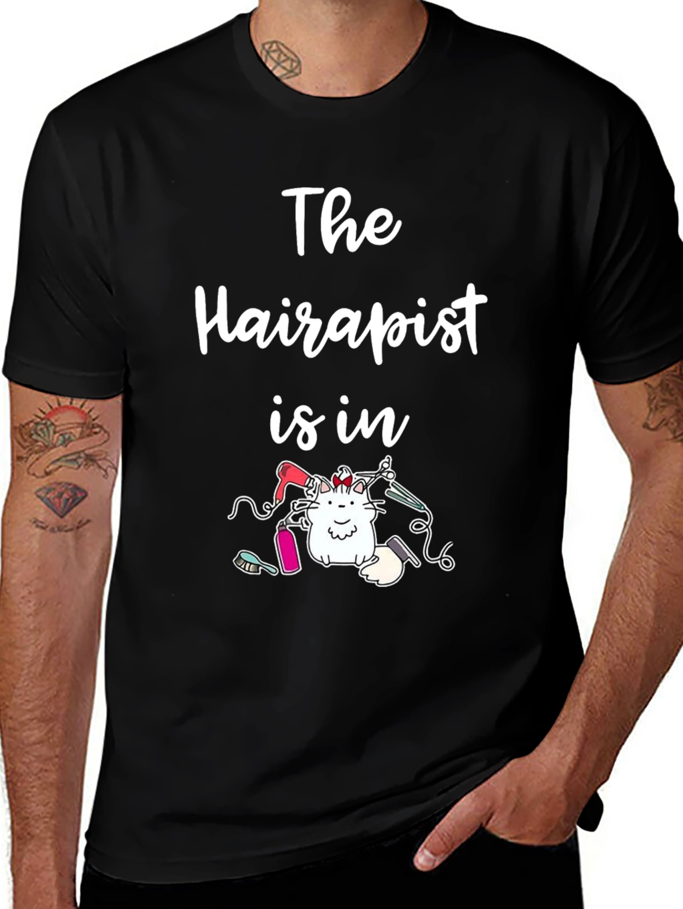 Variant 11 of Hairapist T-Shirt