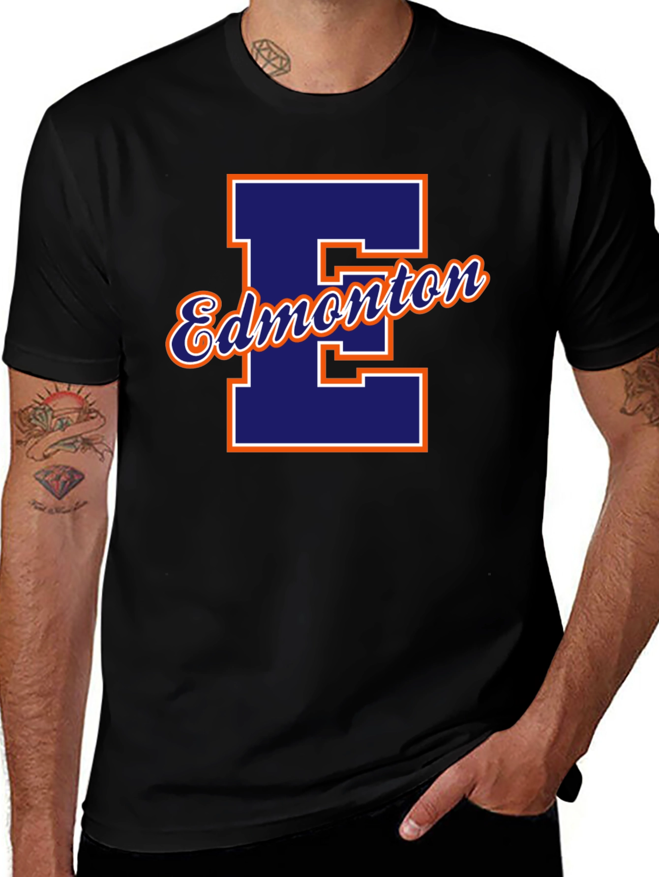 Edmonton Graphic T-Shirt - Stylish City Pride Tee
