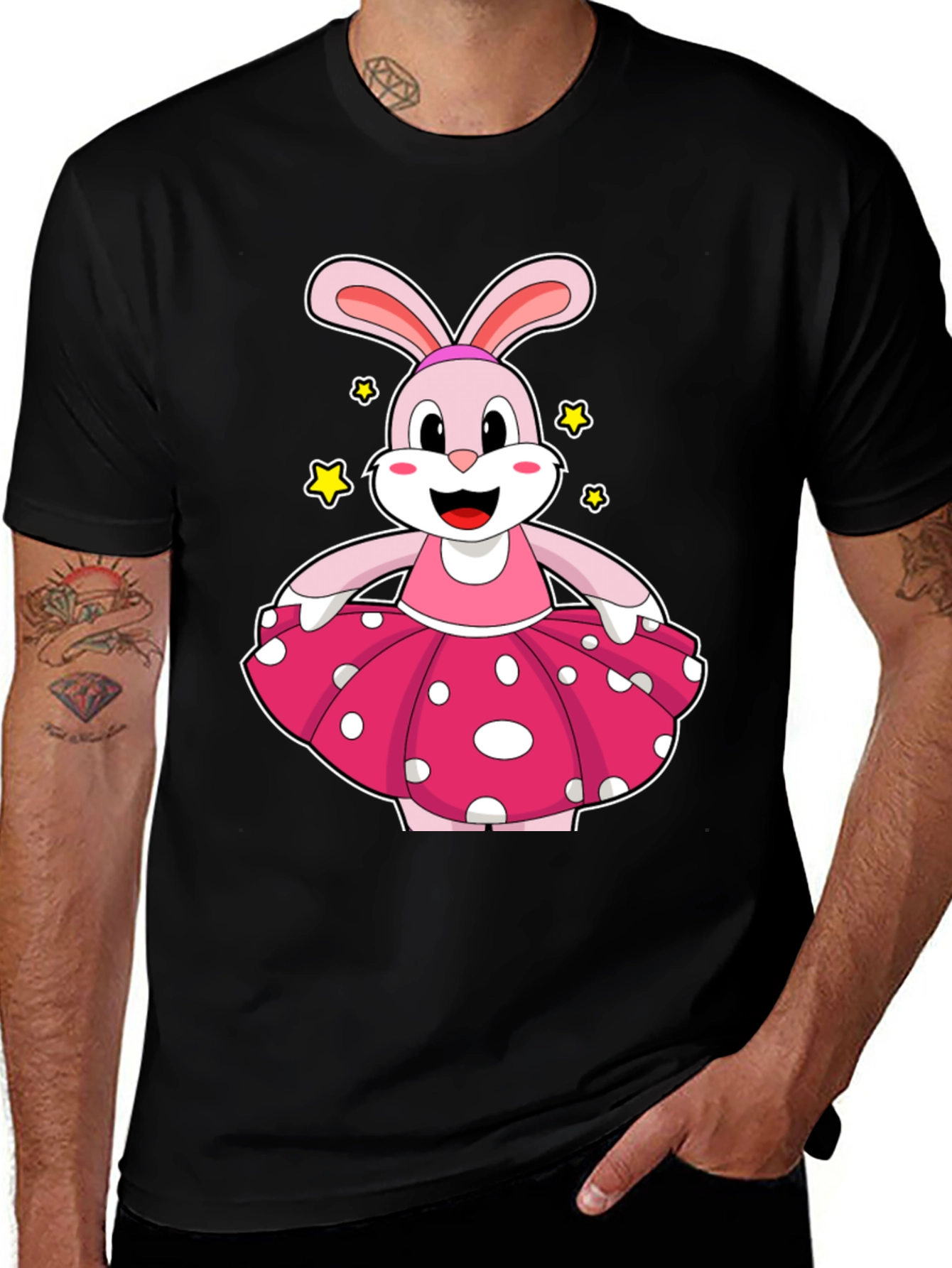 Variant 26 of Bunny Ballerina Graphic T-Shirt