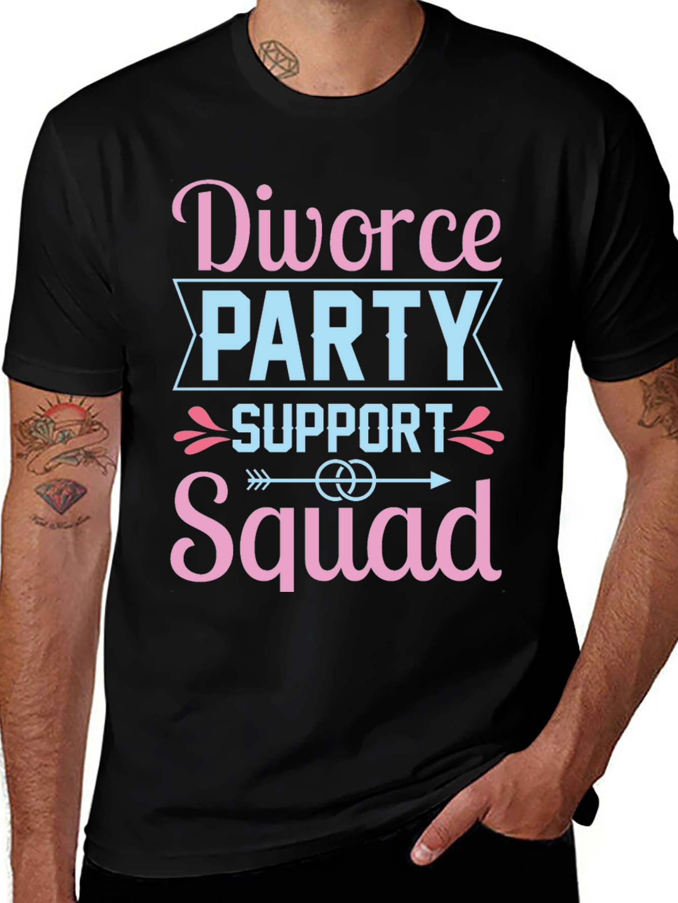 Divorce Party Support Squad T-Shirt