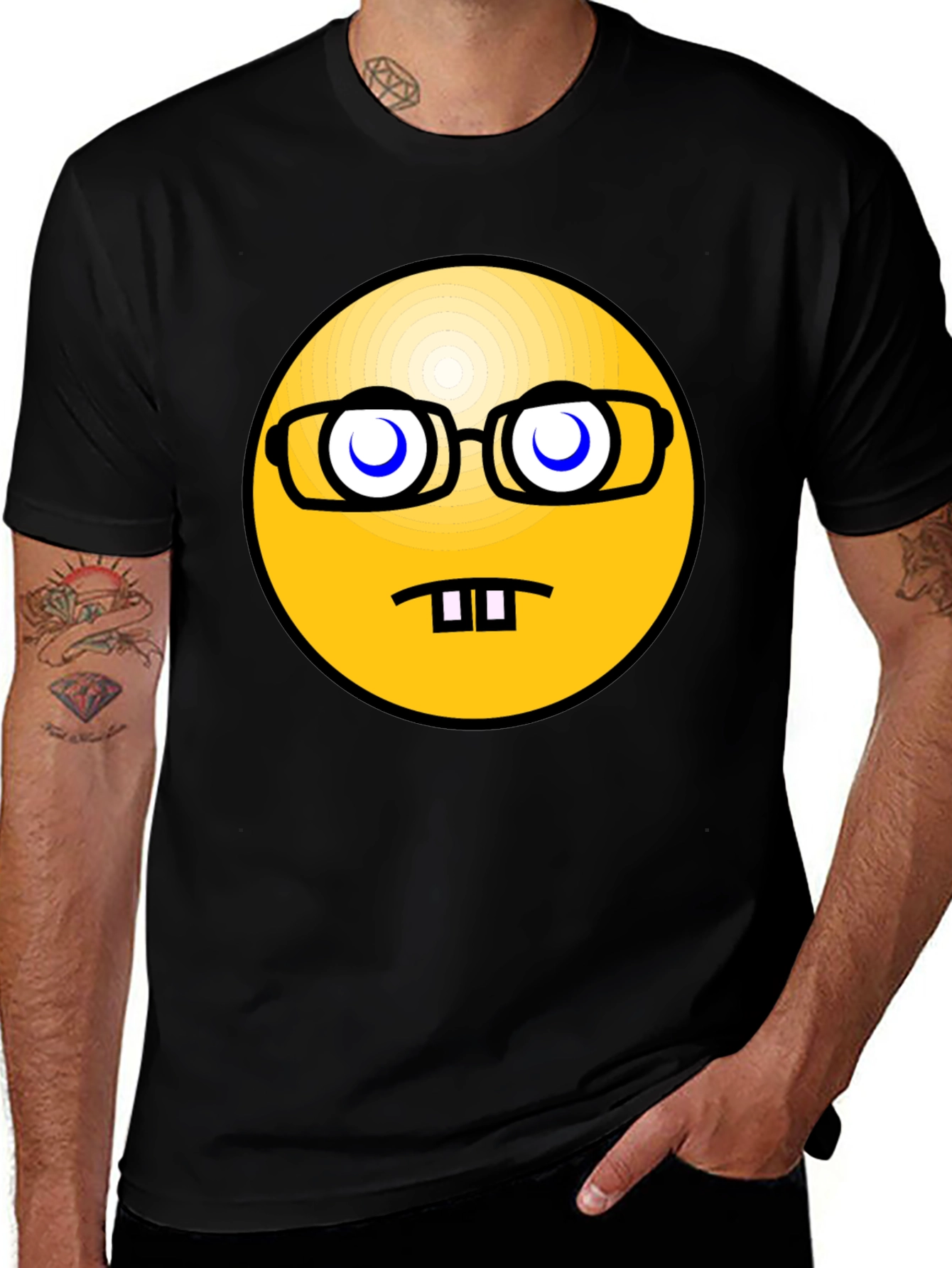Variant 20 of Nerd Emoji Graphic T-Shirt