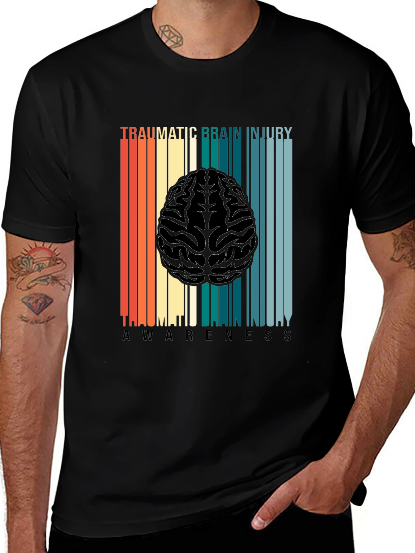 TBI Awareness T-Shirt: Traumatic Brain Injury Support