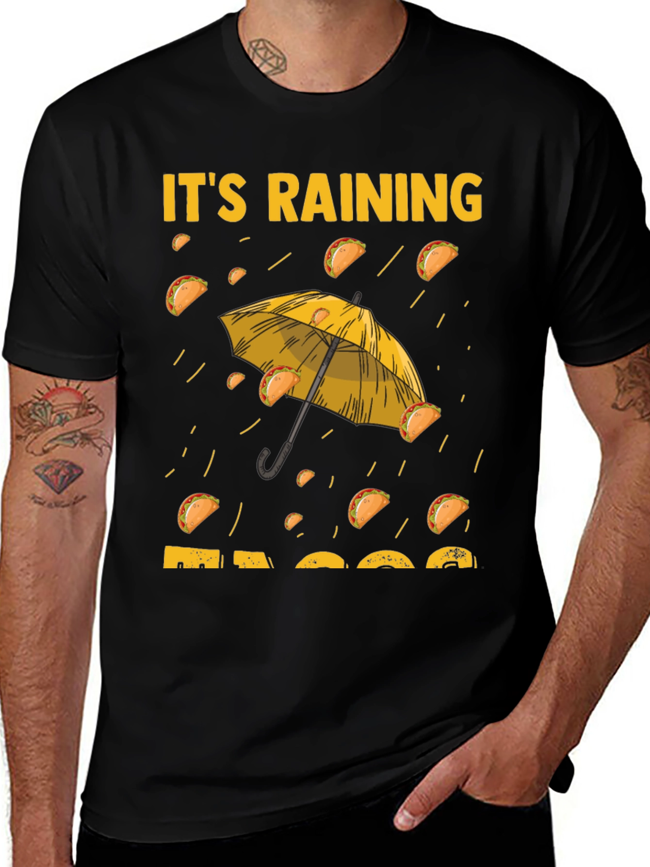 Variant 27 of It's Raining Tacos T-Shirt