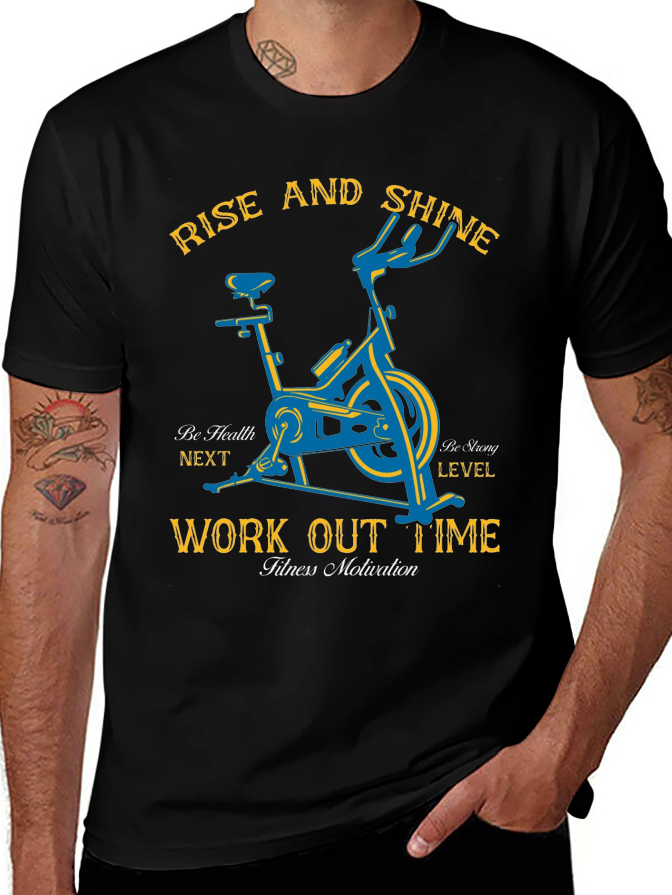 Variant 12 of Rise and Shine Workout T-Shirt
