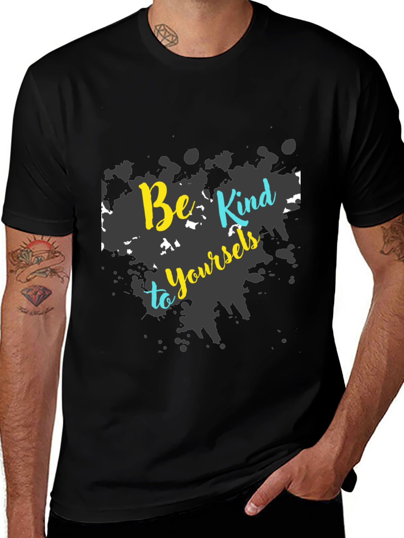 Variant 18 of Be Kind To Yourself Graphic Tee