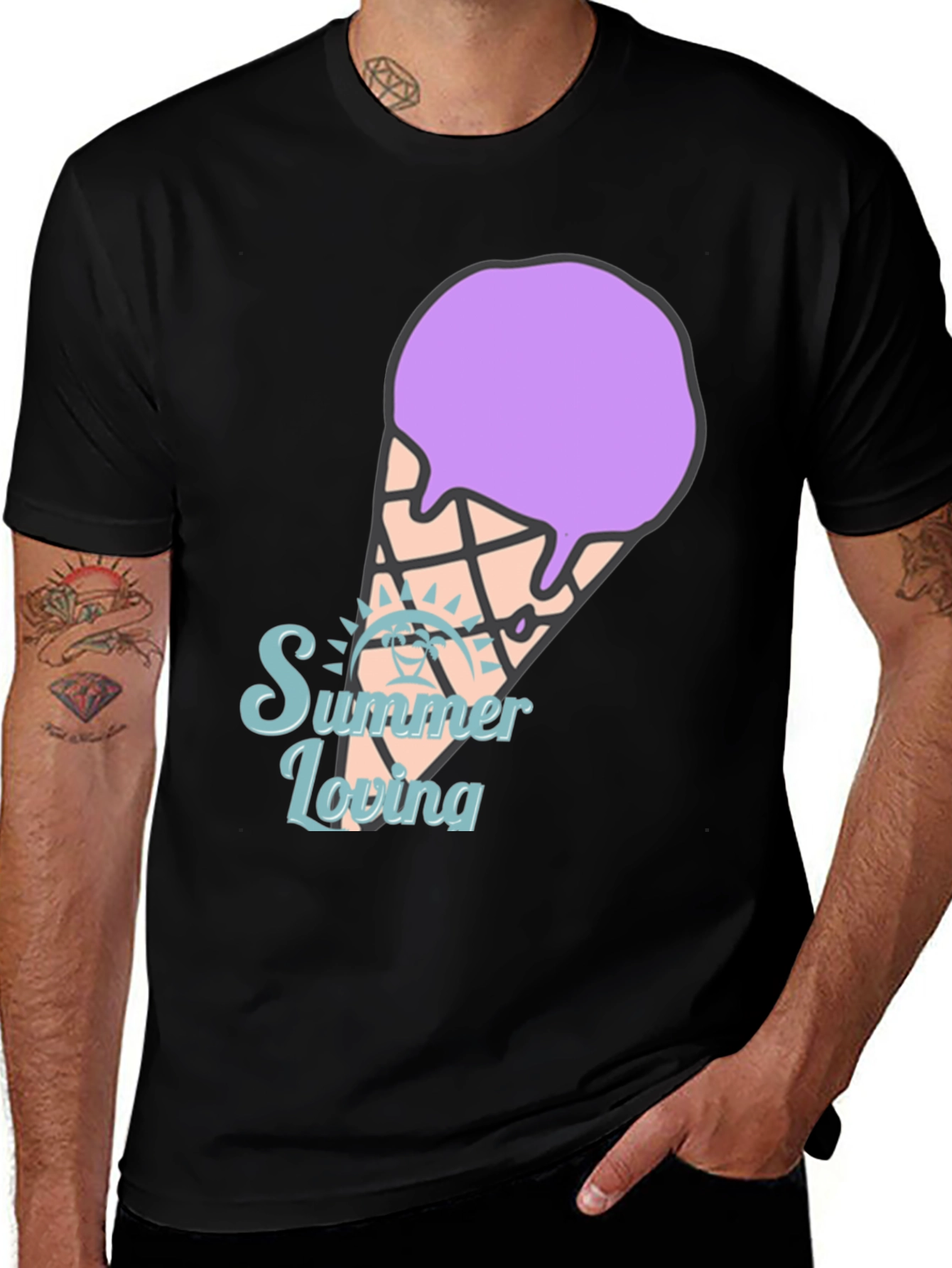 Variant 3 of Summer Loving Ice Cream T-Shirt
