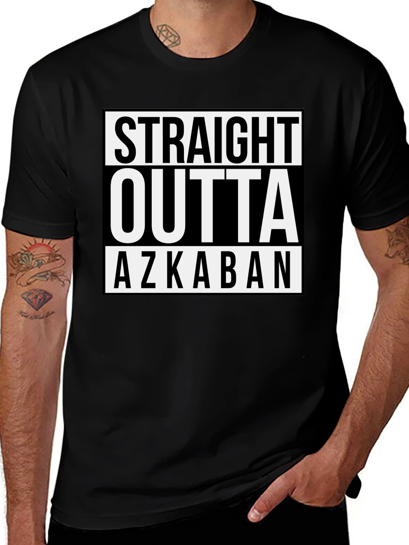 Variant 3 of Straight Outta Azkaban Graphic Tee
