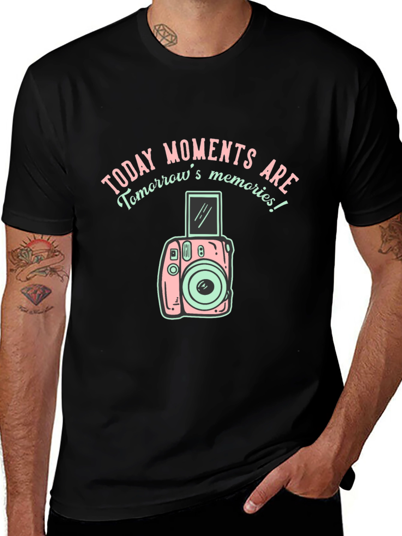 Variant 13 of Today Moments T-Shirt | Retro Camera Tee